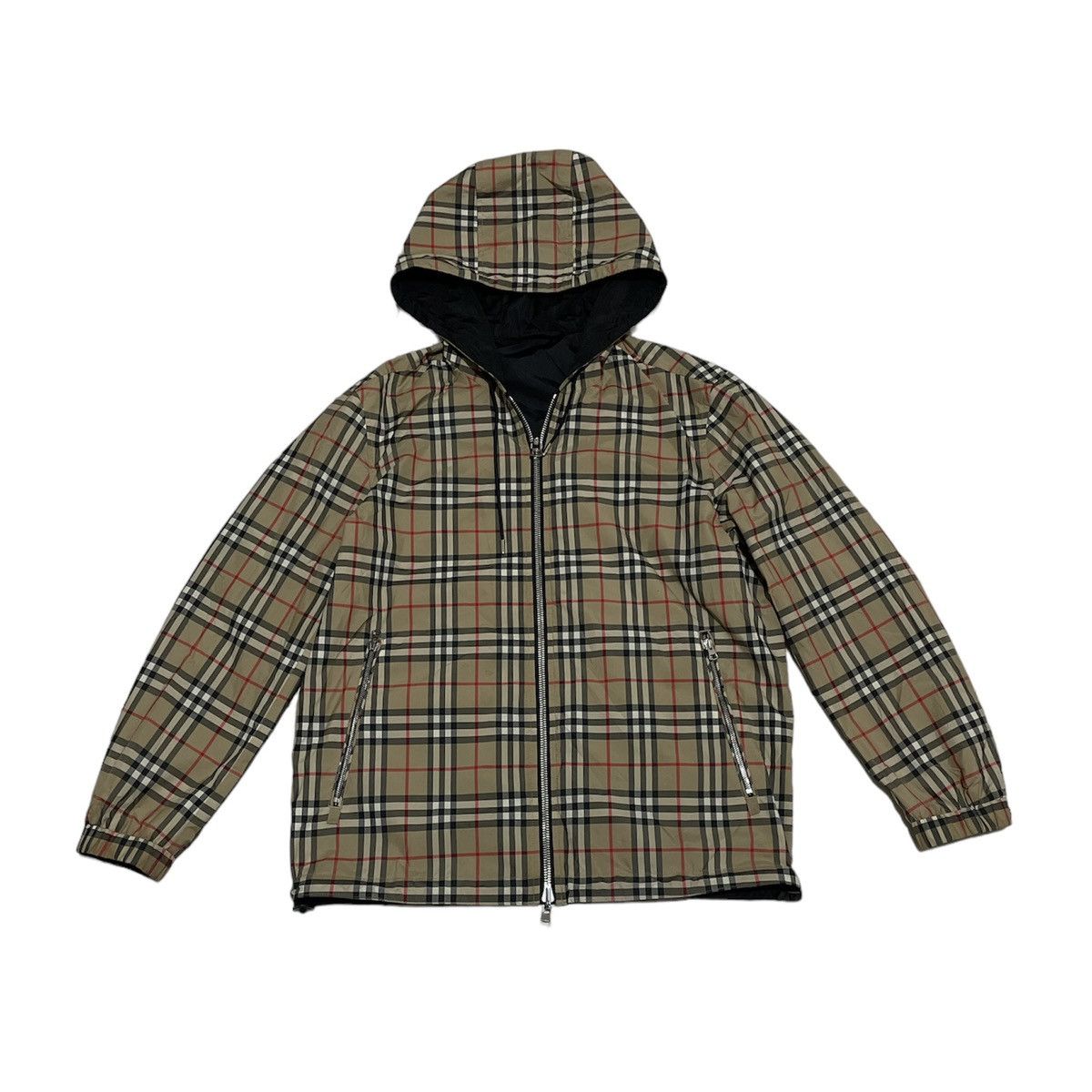 Burberry Reversible Burberry Nylon Hooded Jacket Size US M / EU 48-50 / 2 - 1 Thumbnail