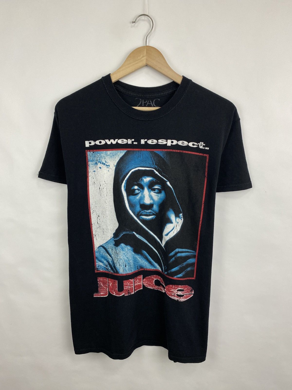 Band Tees × Rap Tees 🇺🇸 2Pac Tupac Juice T-Shirt Rare Retro Hype Y2K Size US M / EU 48-50 / 2 - 3 Thumbnail