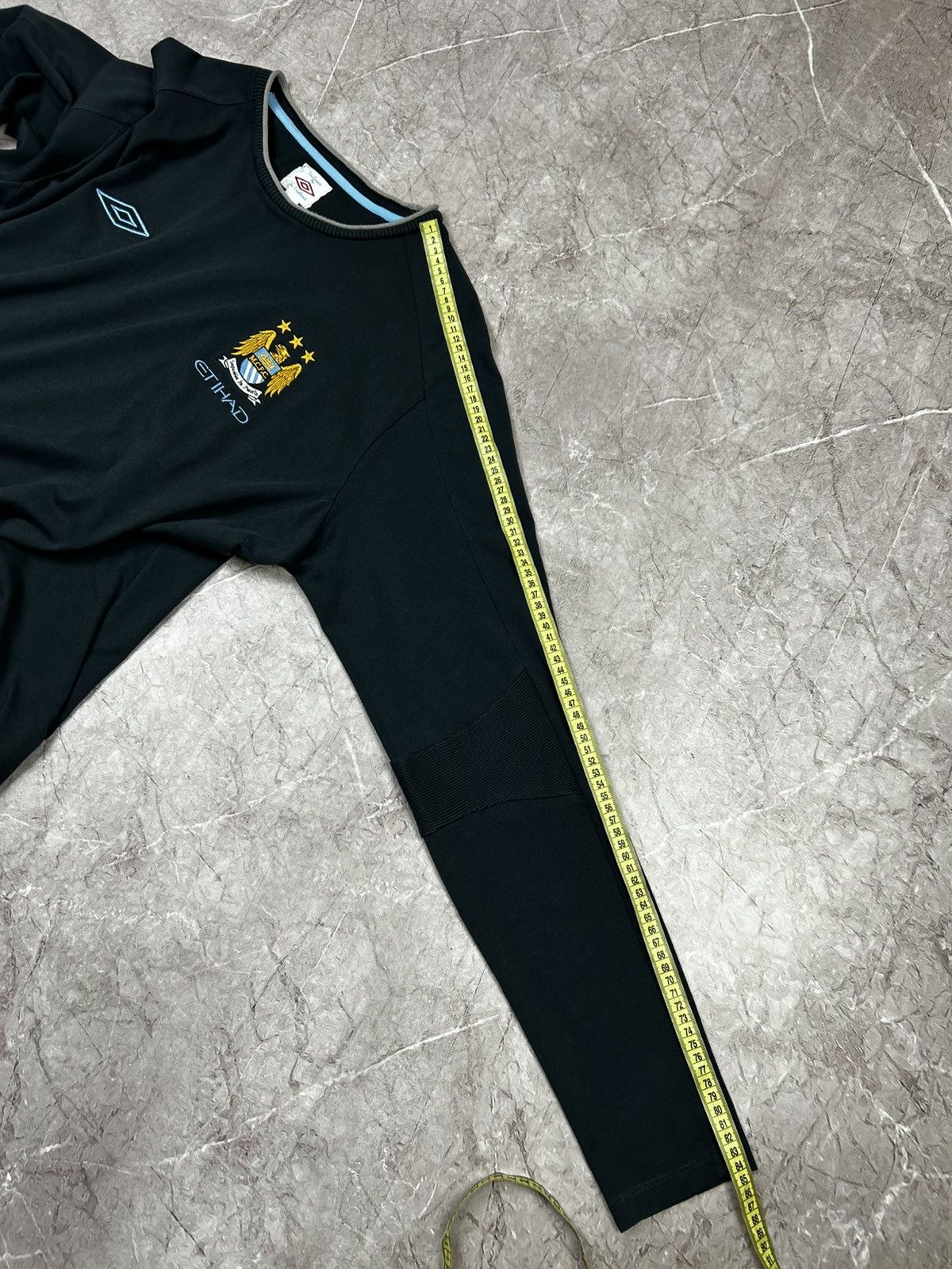 Umbro Umbro 2012-2013 Manchester city long sleeve away jersey Size US XXL / EU 58 / 5 - 10 Thumbnail
