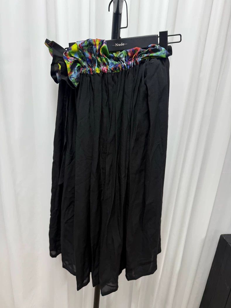 Yohji Yamamoto yohji yamamoto size 1 Silk colored tulle apron skirt Size 26" / US 2 / IT 38 - 1 Thumbnail