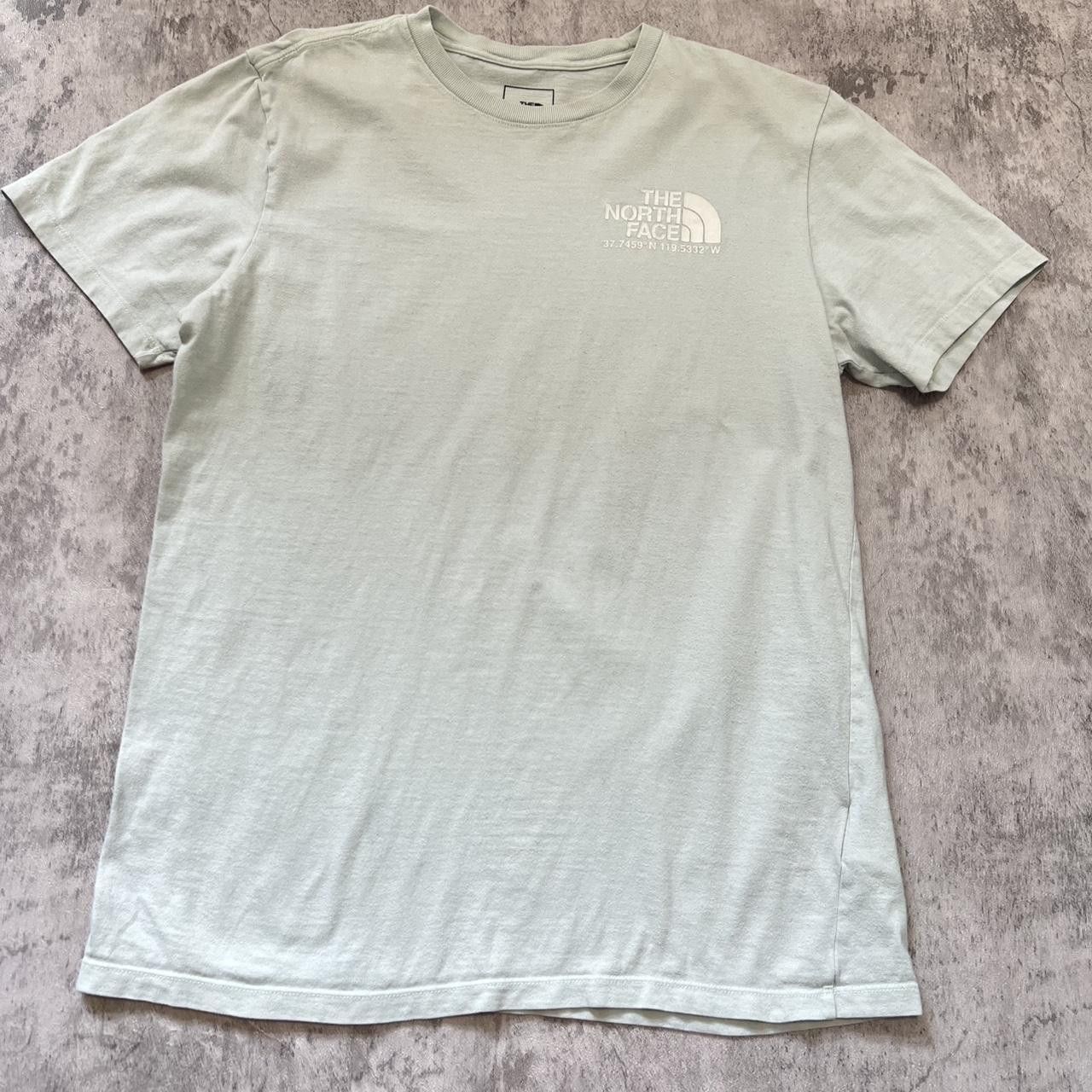 The North Face The North Face baby blue white streetwear tee rap hip hop Size US M / EU 48-50 / 2 - 1 Thumbnail