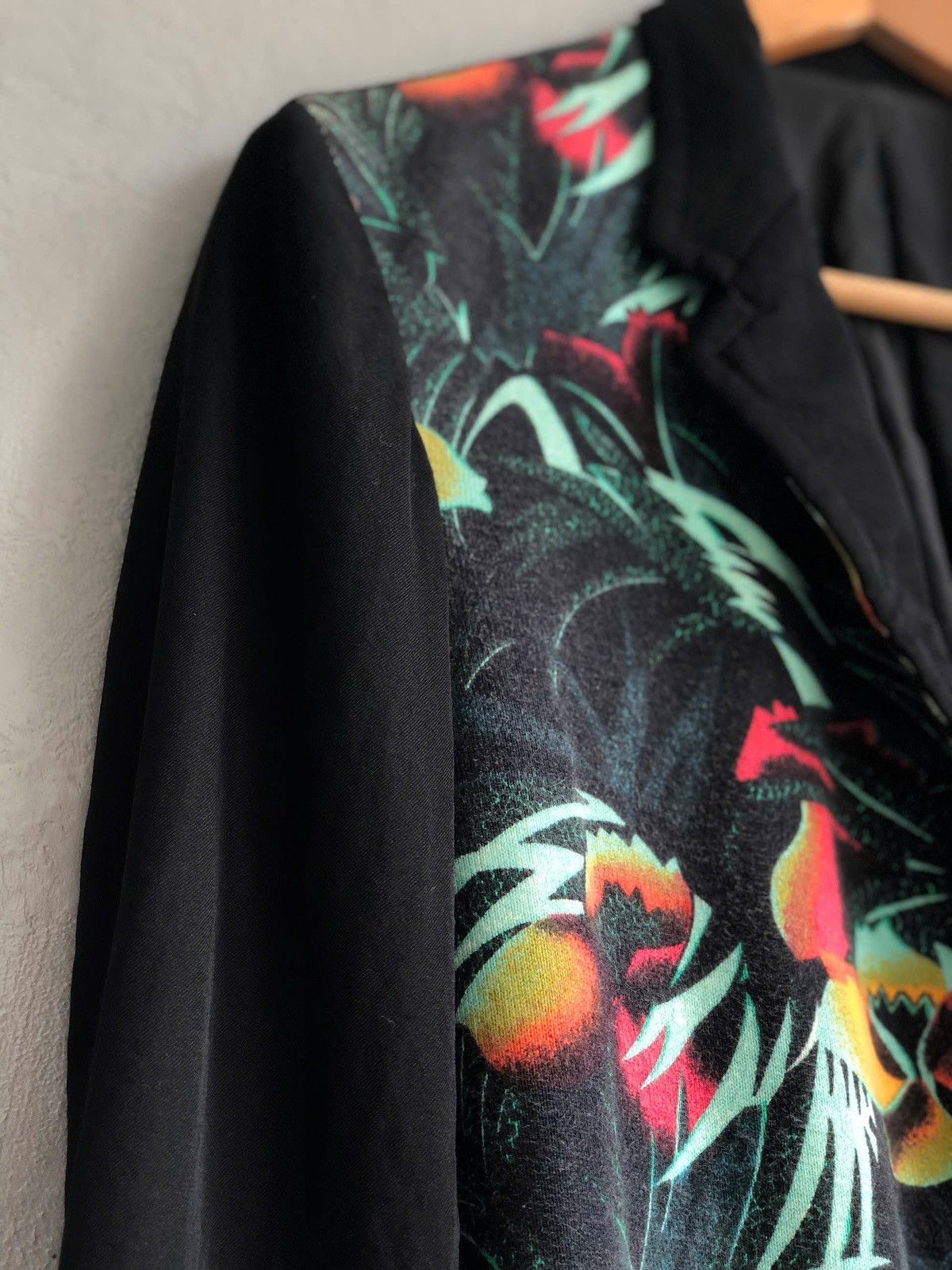 Y's × Yohji Yamamoto Y’s Yohji Yamamoto Tropical Noir Zip Jacket Size US M / EU 48-50 / 2 - 4 Thumbnail