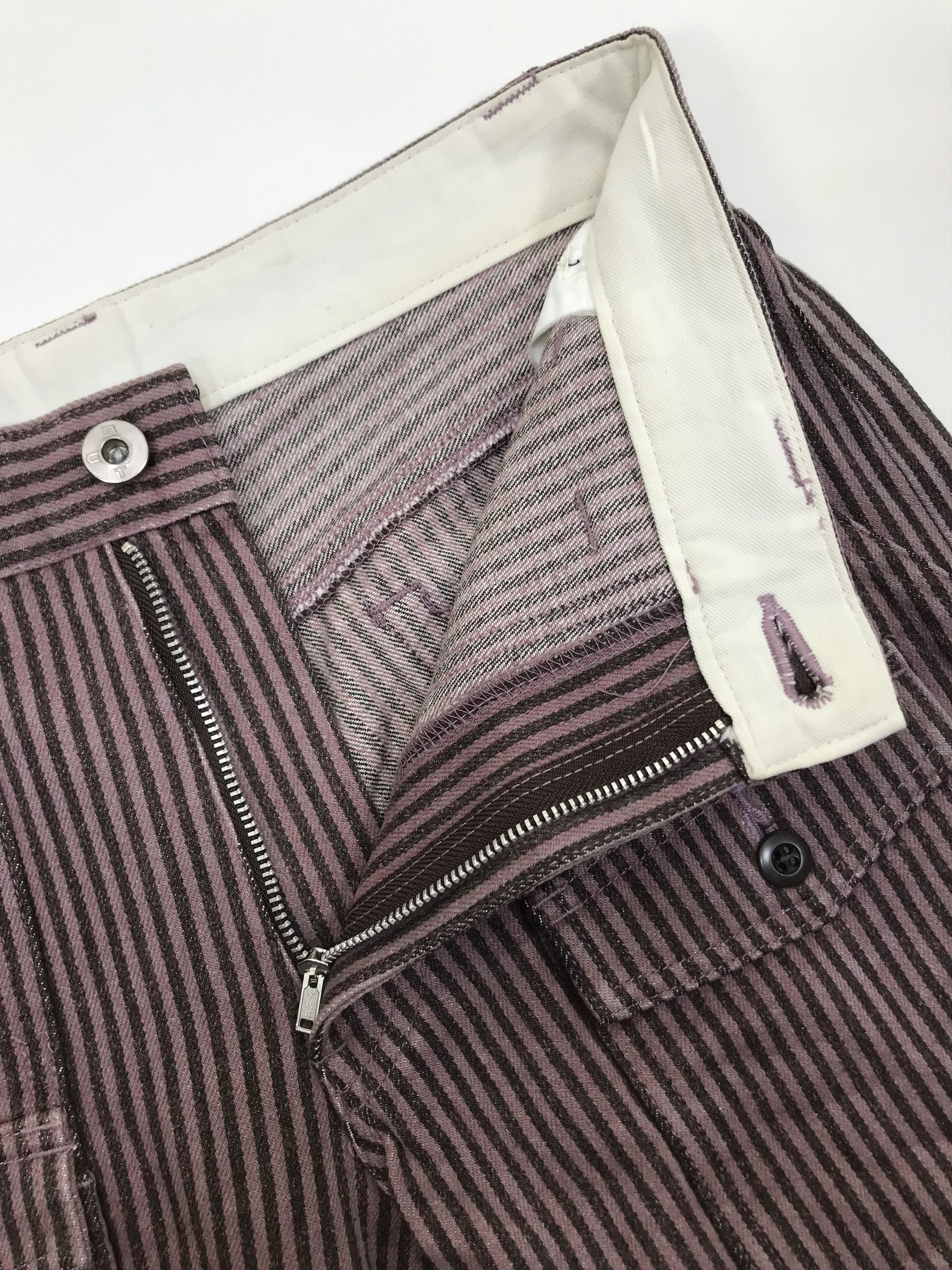 Boycott Vintage Boycott Striped Hickory Bush Pants Size US 28 / EU 44 - 9 Thumbnail