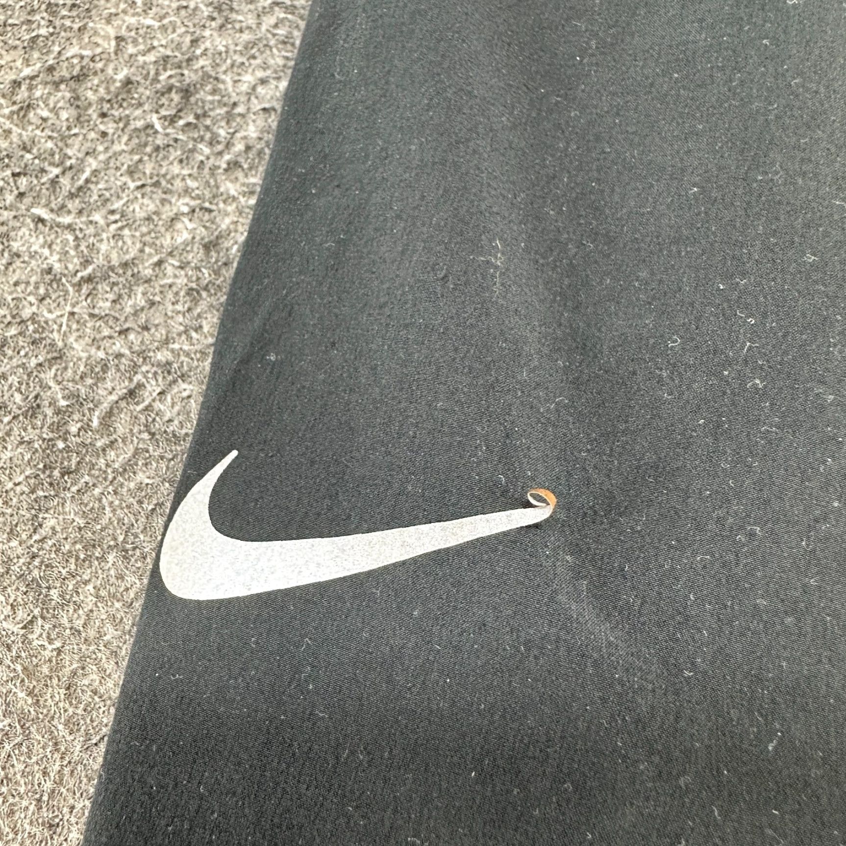 Nike Nike Pants M Nike Dri-FIT Jogger Drawstring Black Mens Regular Inseam 26 in Elastic Waist Lightweight CrossFit Running Training Sports Activewear Boy? Size US 31 - 3 Thumbnail
