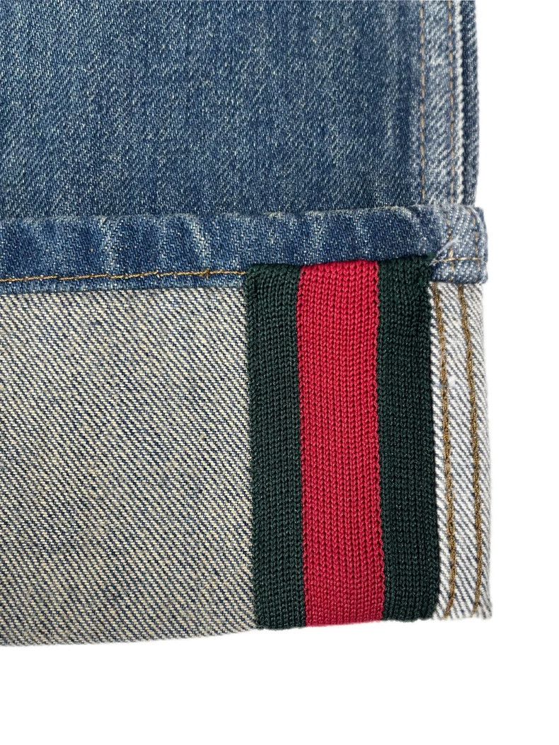 Gucci Gucci Blue wash, striped trousers, casual jeans 2502-Nextar Size US 30 / EU 46 - 3 Thumbnail