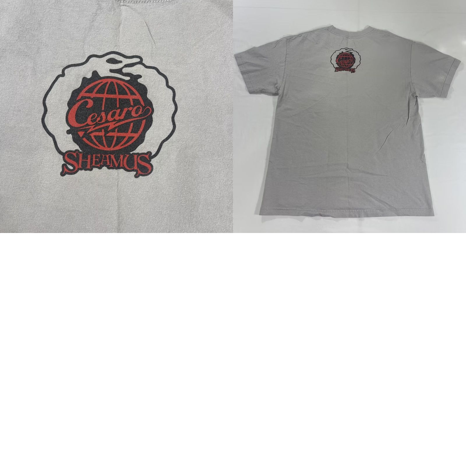 Logo 7 WWE L T-Shirt THE BAR Cesaro Sheamus Graphic Logo Authentic Wear Wrestling Shirt Mens Gray L WWE Logo 90s Wrestling Size US L / EU 52-54 / 3 - 9 Thumbnail