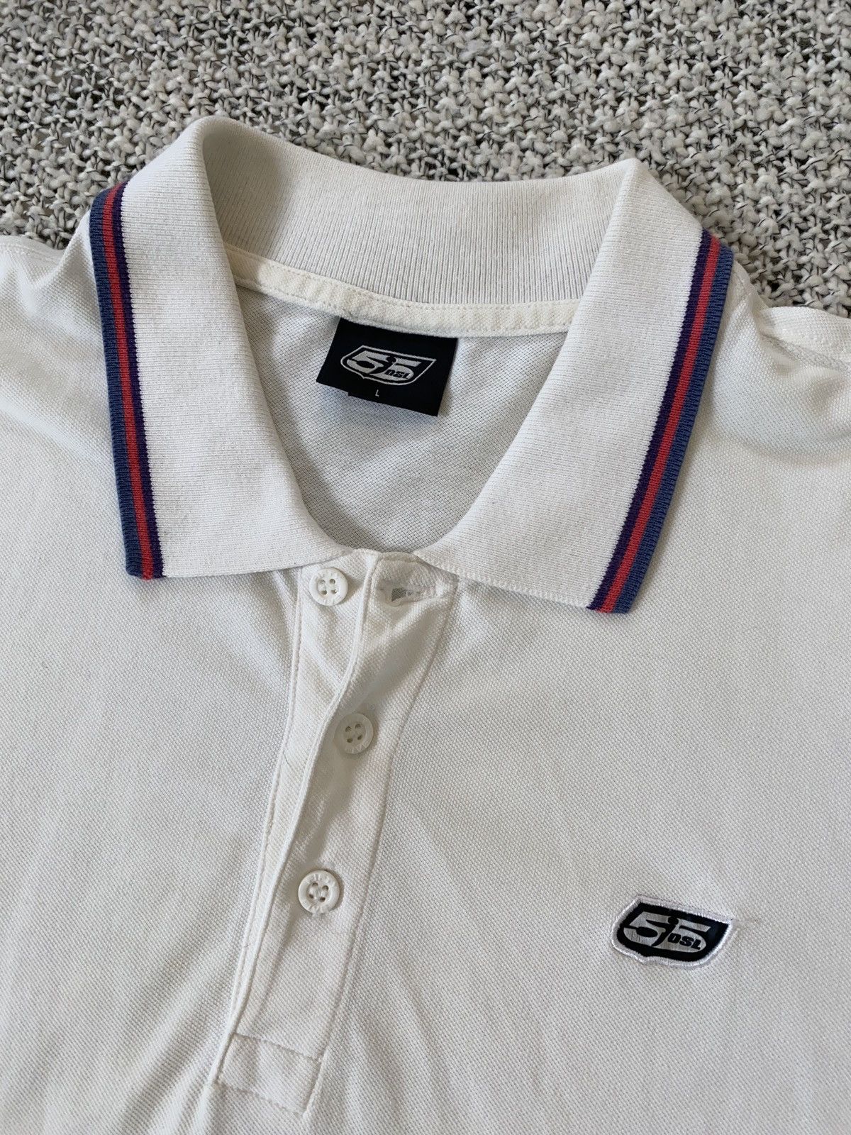 55DSL Diesel 55DSL White Polo Size US M / EU 48-50 / 2 - 3 Thumbnail