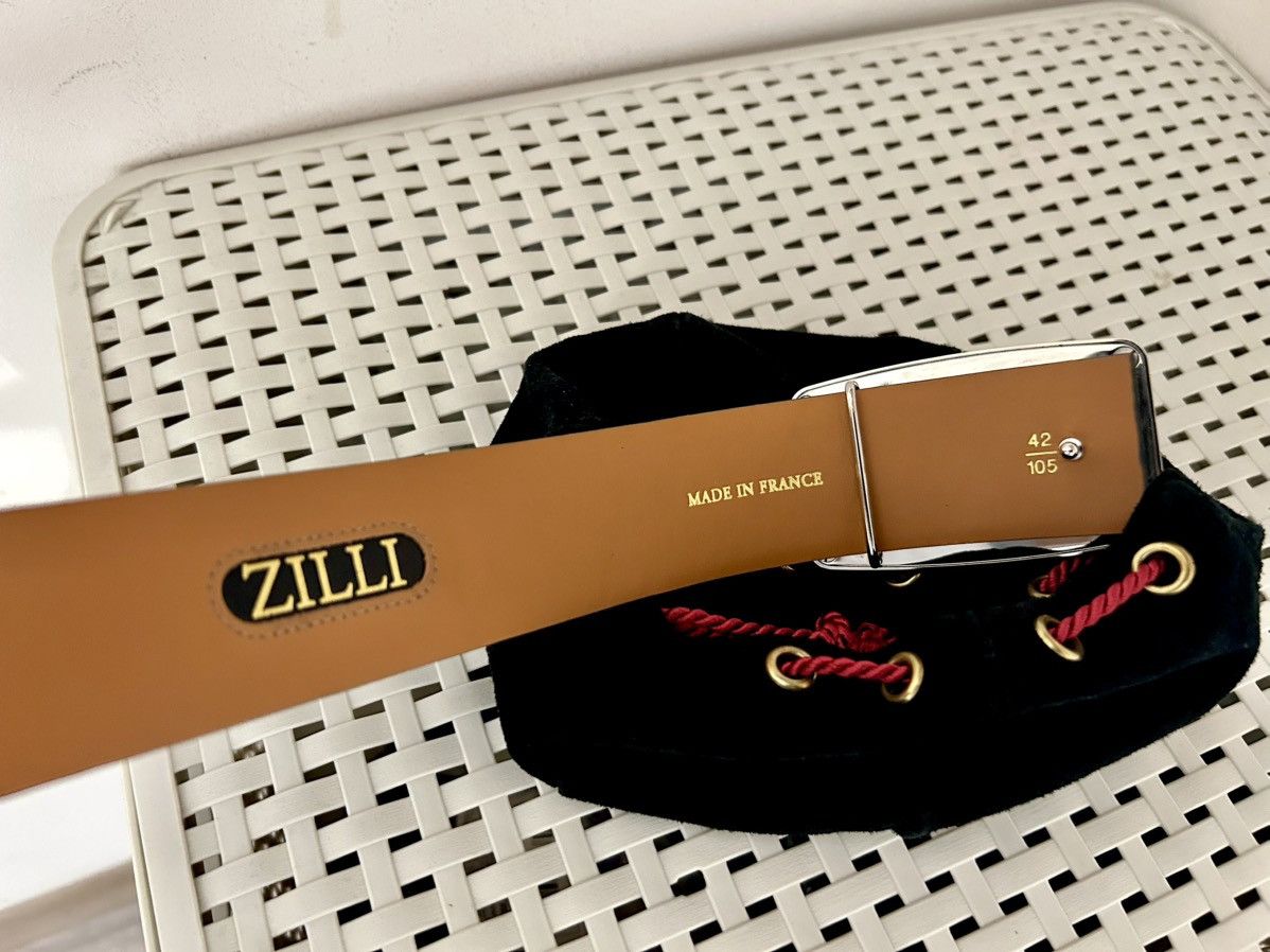 Zilli Zilli Men’s Genuine Python Leather Belt Size 42 - 2 Thumbnail