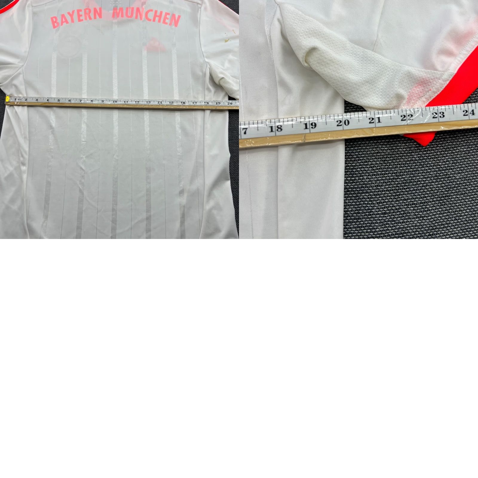 Adidas Bayern Munich 2012 2013 Away Football Jersey Mens L Adidas White Shirt Athletic Jersey Quick Dry Moisture Wicking Football Mens White Size US L / EU 52-54 / 3 - 10 Thumbnail