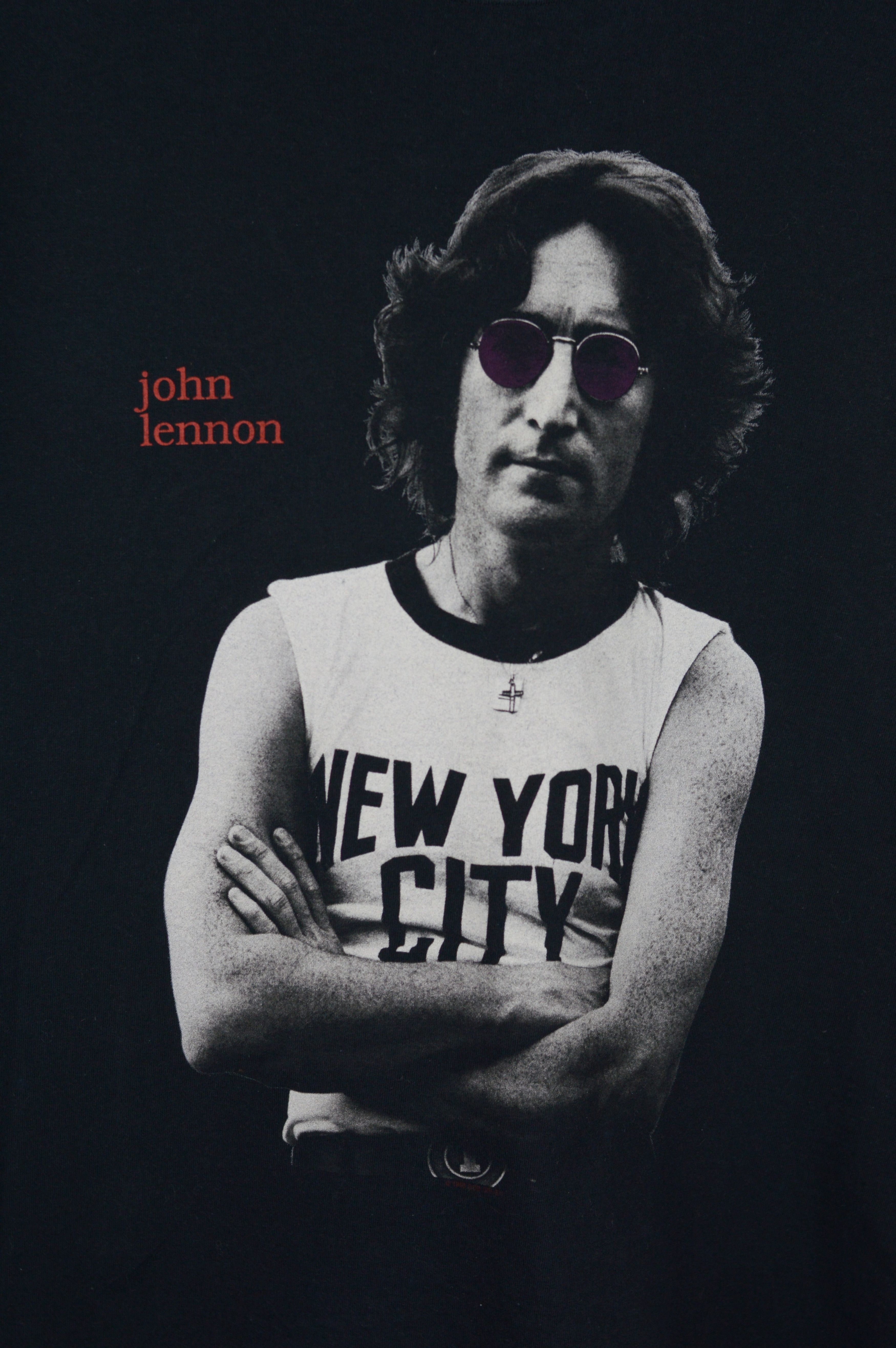 Vintage Vintage John Lennon 1998 t shirt Size US XL / EU 56 / 4 - 3 Thumbnail