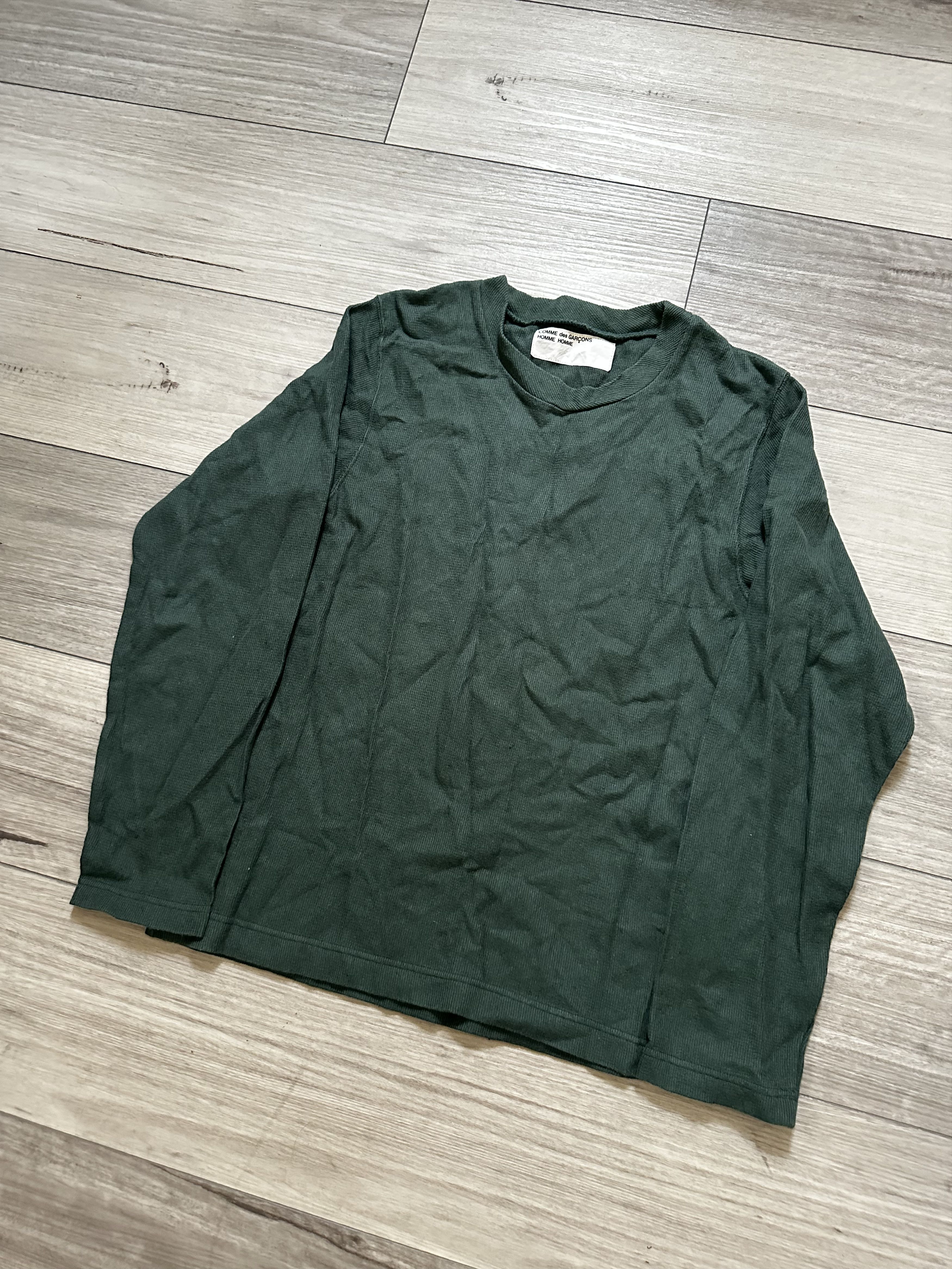 Comme des Garcons COMME des GARÇONS AD 1998 Waffle Crewneck Size US M / EU 48-50 / 2 - 3 Thumbnail