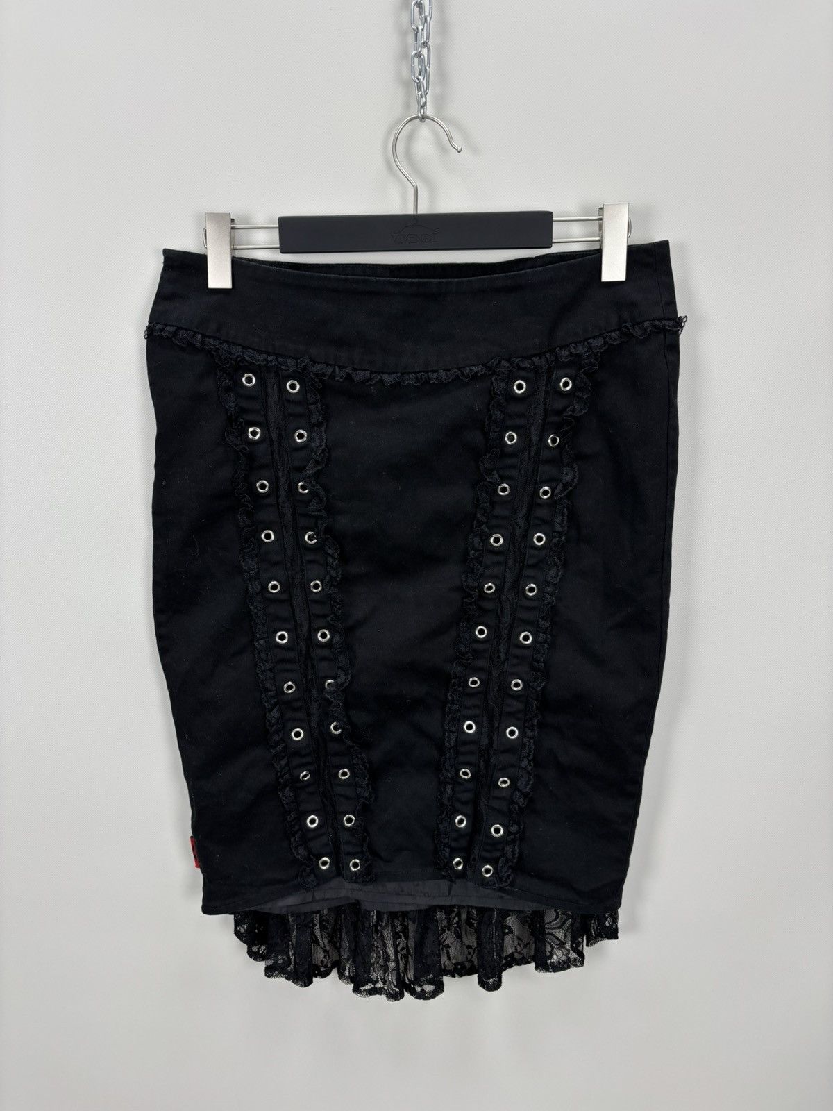 Other Womens skirt Y2k gotic Queen of Darkness Size L Color Black Size 27" / US 4 / IT 40 - 2 Thumbnail