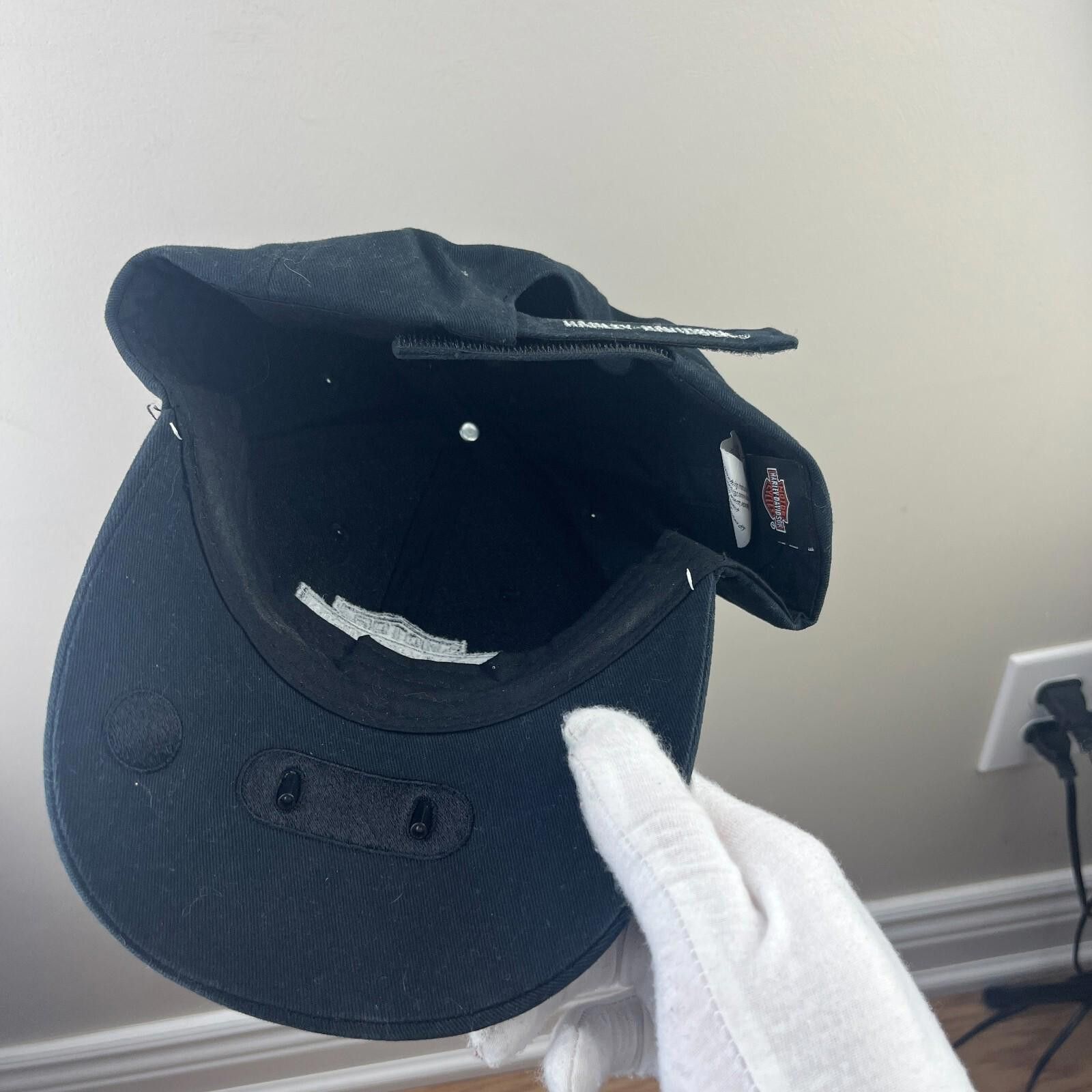 Harley Davidson Vintage Harley-Davidson Strapback Hat Size ONE SIZE - 4 Thumbnail