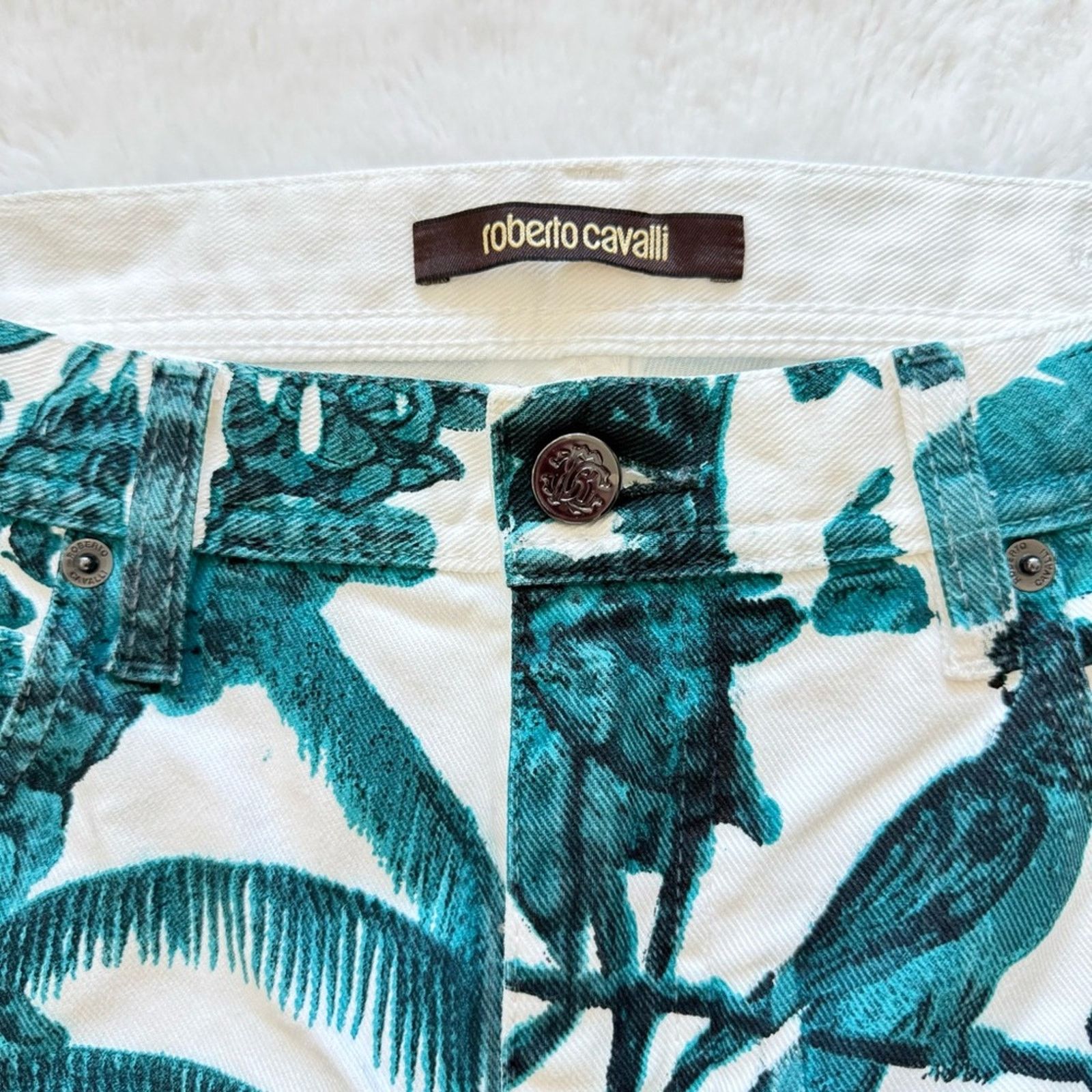Roberto Cavalli Roberto Cavalli women jeans pants size 34IT or 10 US 650$ Size 32" / US 10 / IT 46 - 2 Thumbnail