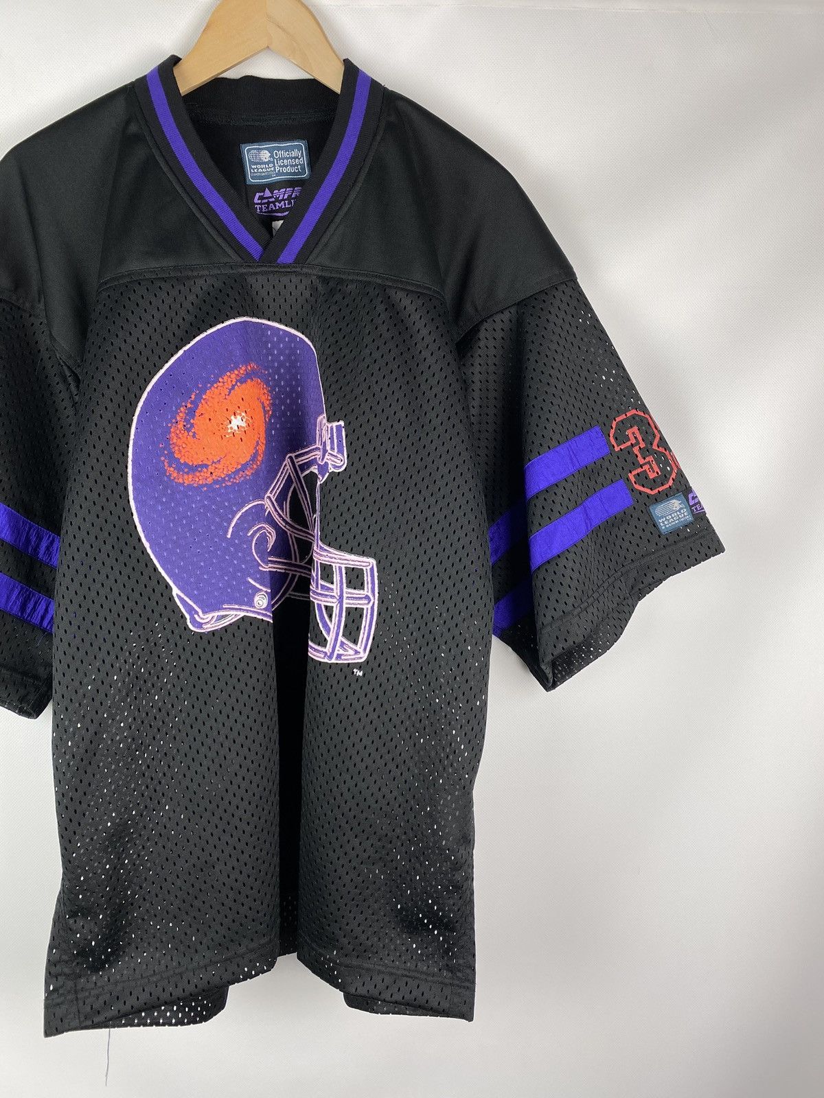 NFL Campri Galaxy 33 Vintage NFL 1991 Football Jersey Shirt Size US L / EU 52-54 / 3 - 3 Thumbnail
