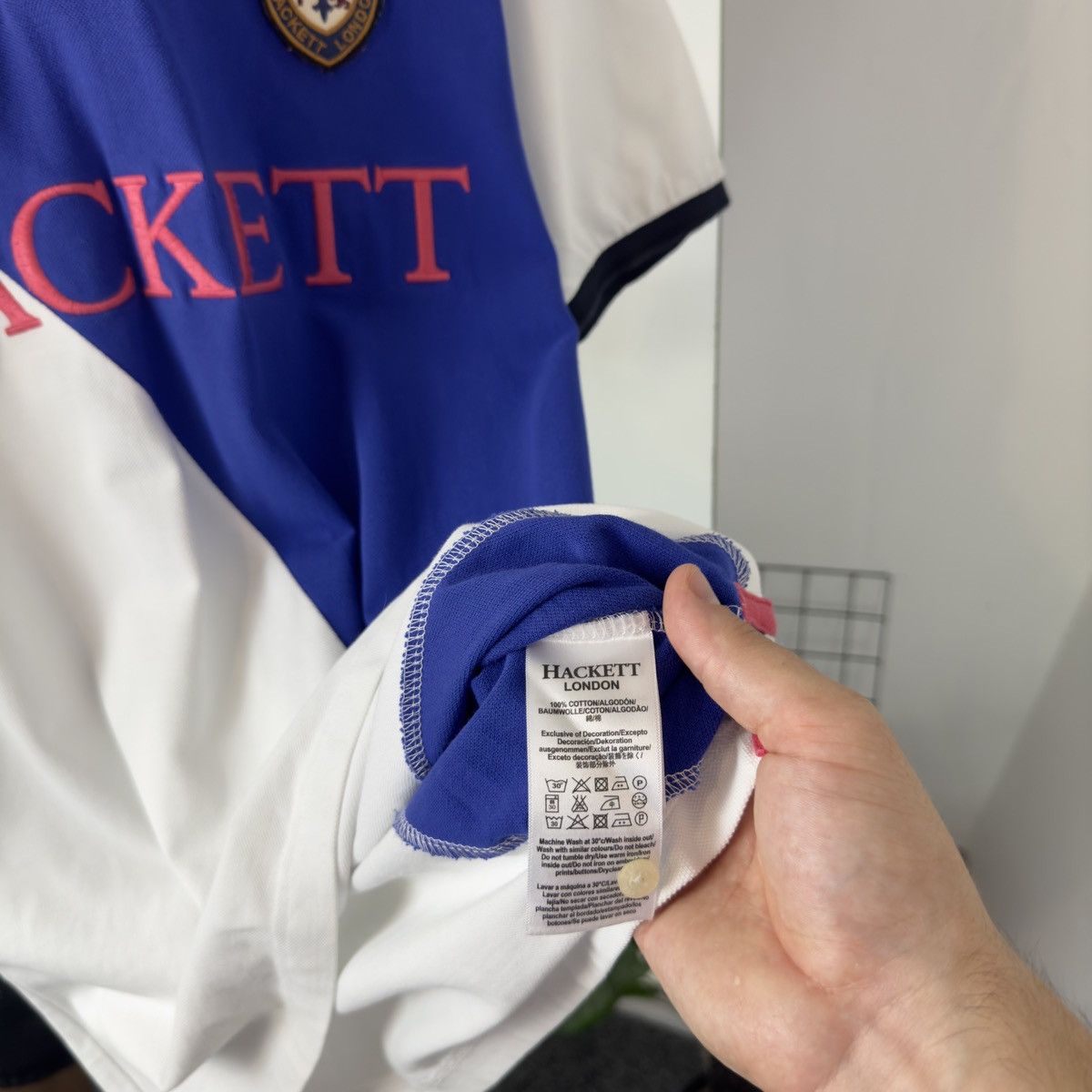 Hackett Rugby Hackett London Chief Keef Style Y2k Size US L / EU 52-54 / 3 - 6 Thumbnail