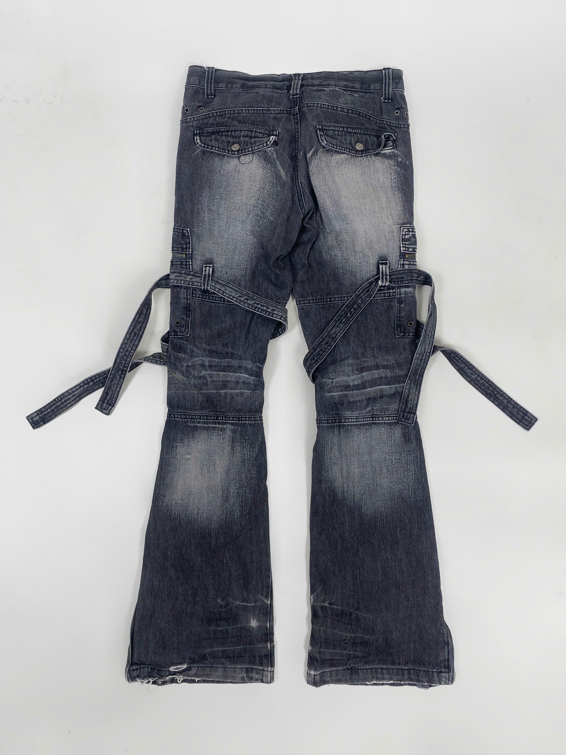 Japanese Brand Topism Raver Bondage Cargo Pants Size US 32 / EU 48 - 2 Thumbnail