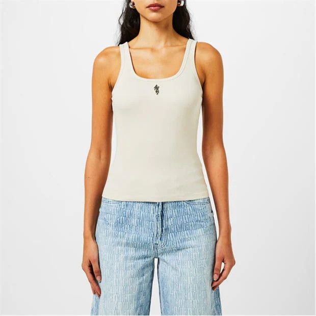 Amiri o1g2r1mq0824 Tank Top in White Size M / US 6-8 / IT 42-44 - 3 Thumbnail