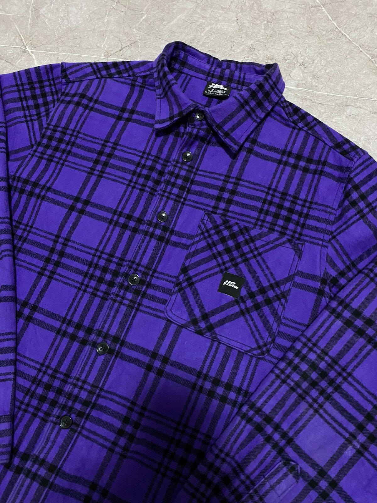 No Fear Rare No fear Geometric Patterns Nova Check Shirt Button Up Size US XL / EU 56 / 4 - 3 Thumbnail