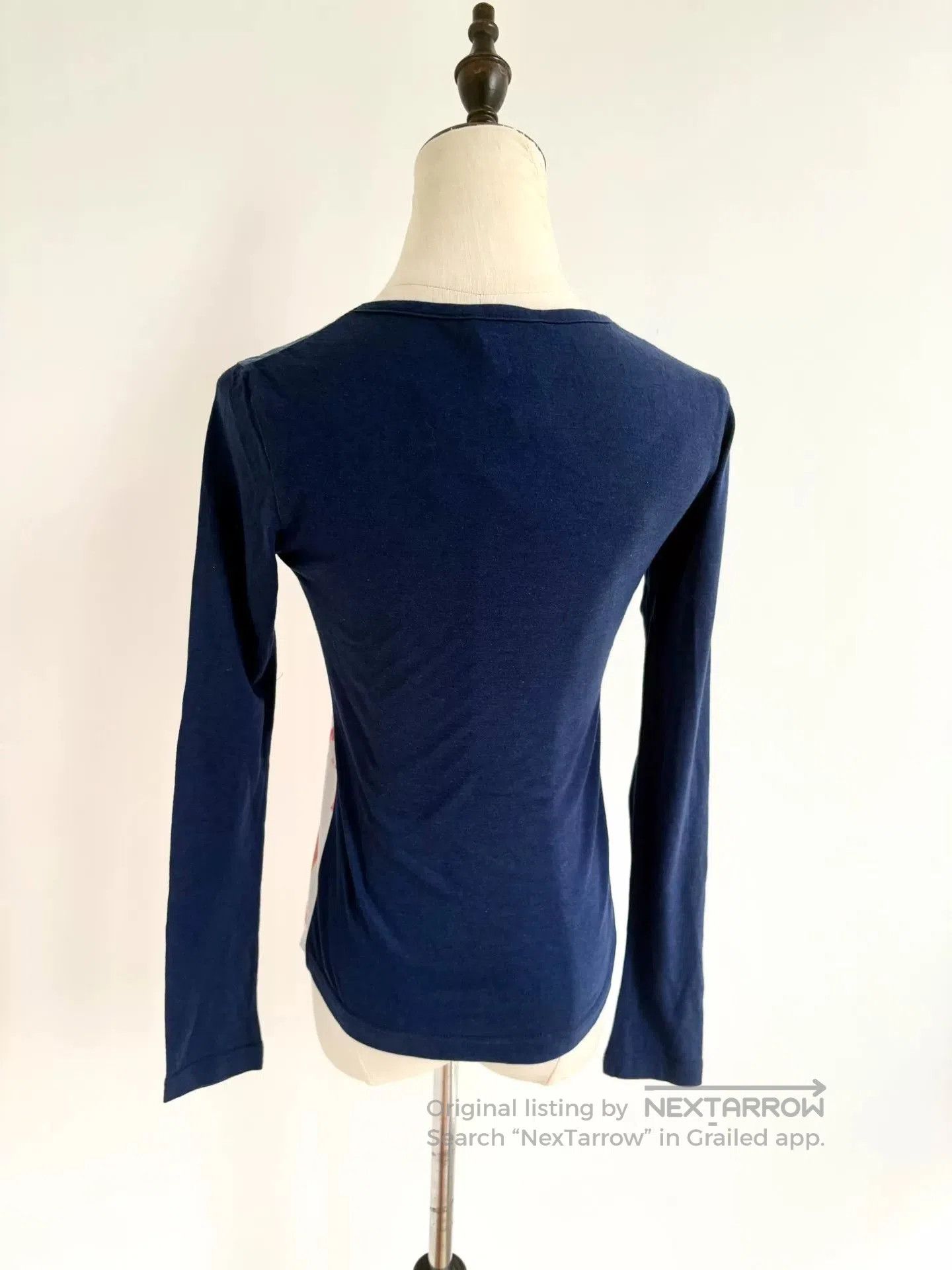 Vivienne Westwood vivienne westwood blue floral long sleeve top. Size S / US 4 / IT 40 - 4 Thumbnail