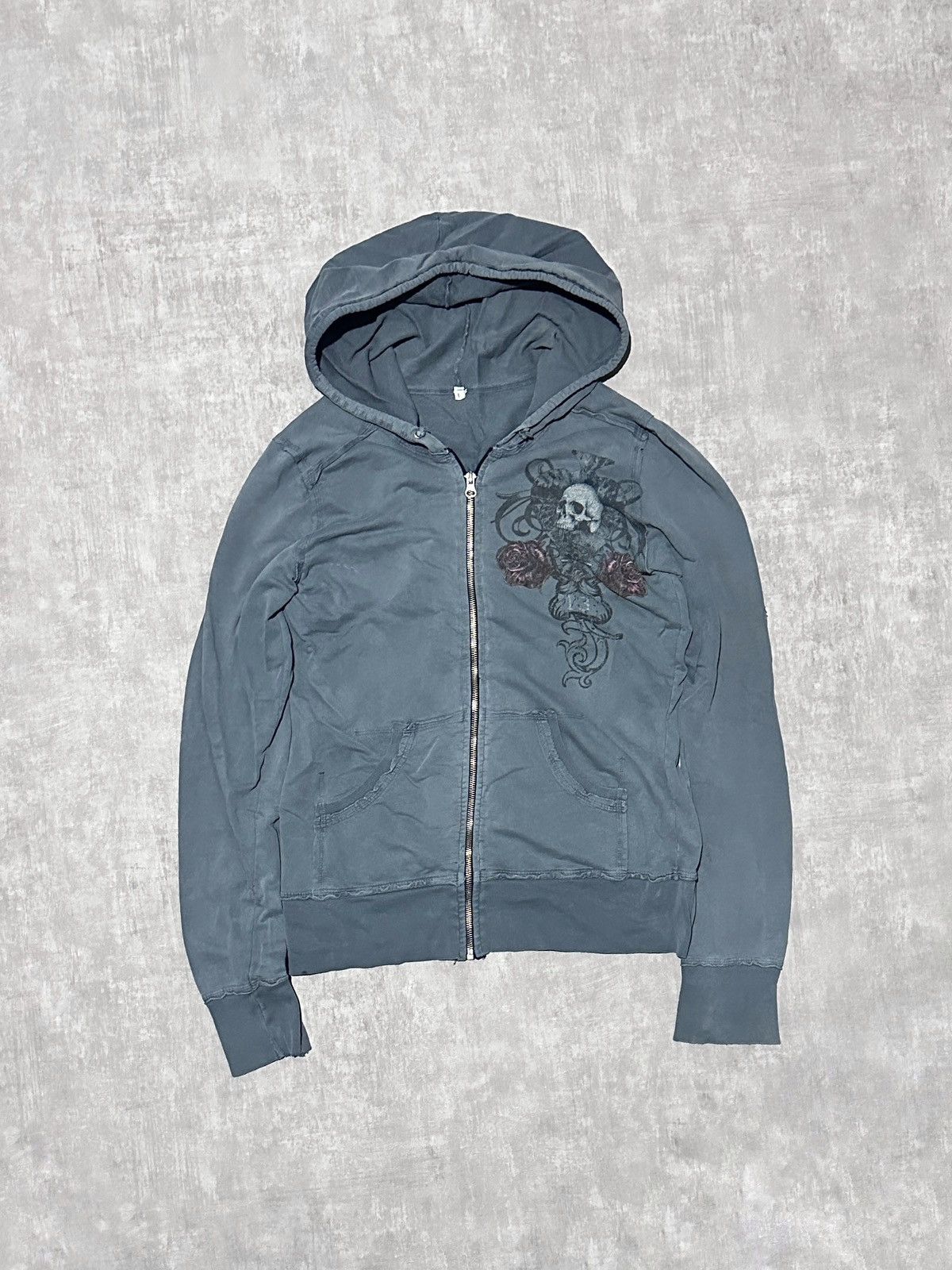 Hysteric Glamour Crazy Y2K LGB Style Zip Hoodie ISWN Size US L / EU 52-54 / 3 - 1 Thumbnail