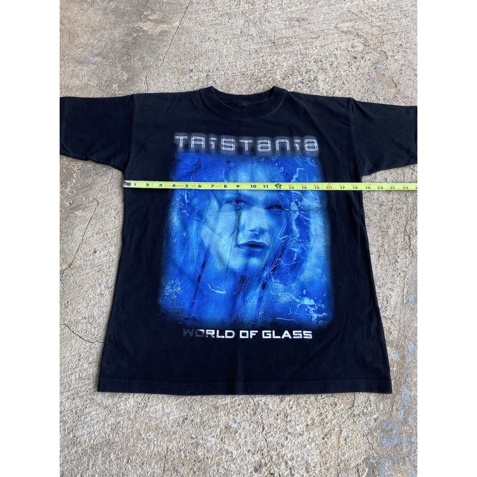 Band Tees Vintage Tristania World Of Glass Metal Double Sided Shirt Size US S / EU 44-46 / 1 - 8 Thumbnail