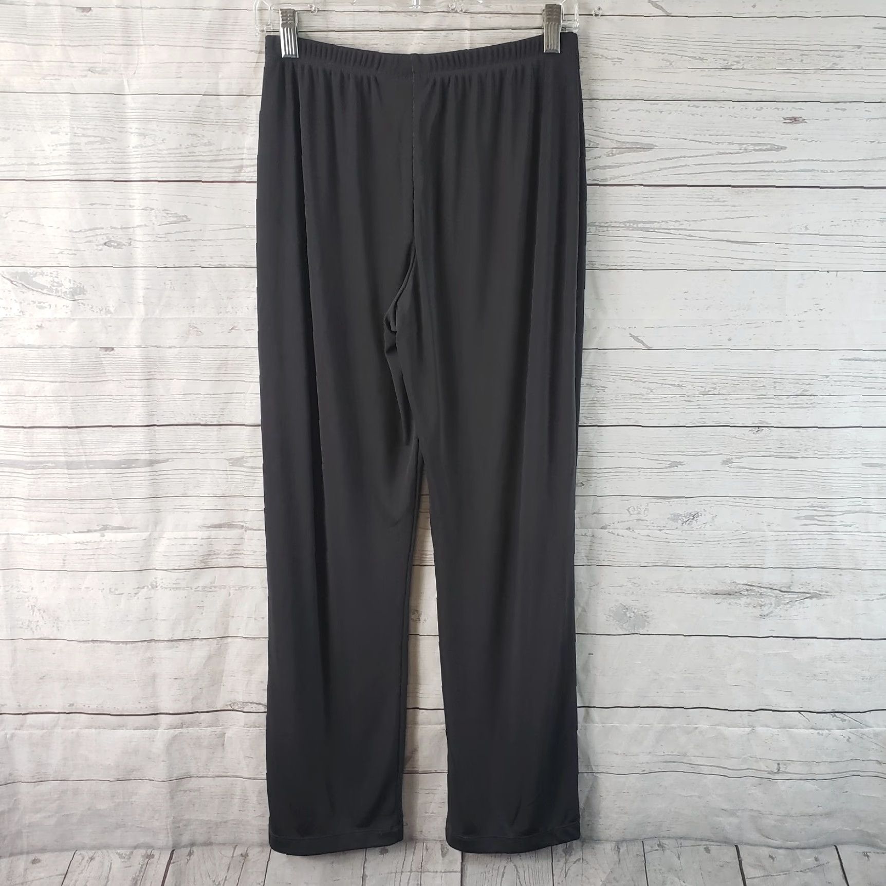 Vintage Chico's EasyWear Women's Pull On Pants Small Short Gray Straight Leg Pants Womens Small Short Gray Pull On Size 28" / US 6 / IT 42 - 3 Thumbnail
