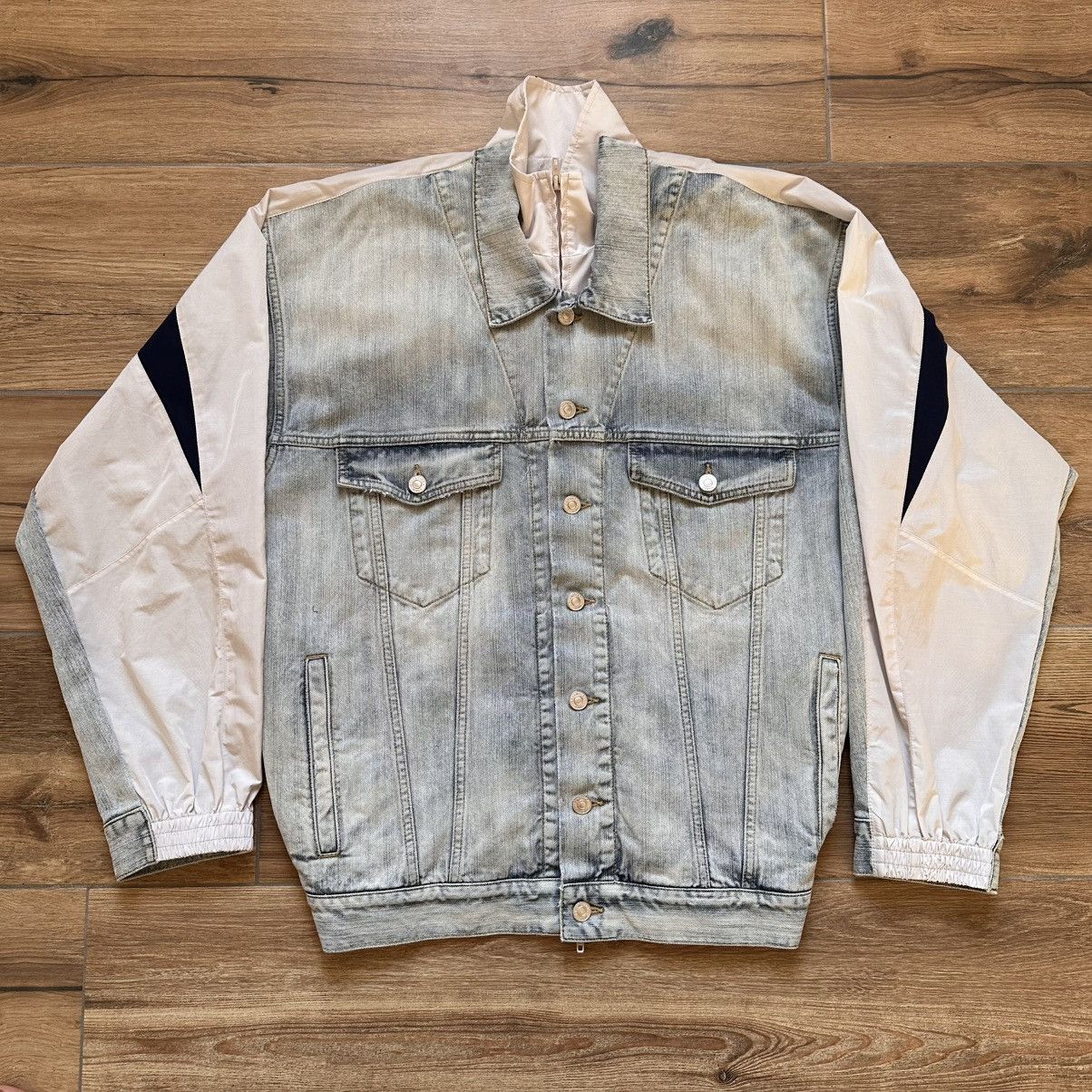 Balenciaga FW24 Denim Tracksuit jacket Size US L / EU 52-54 / 3 - 1 Thumbnail