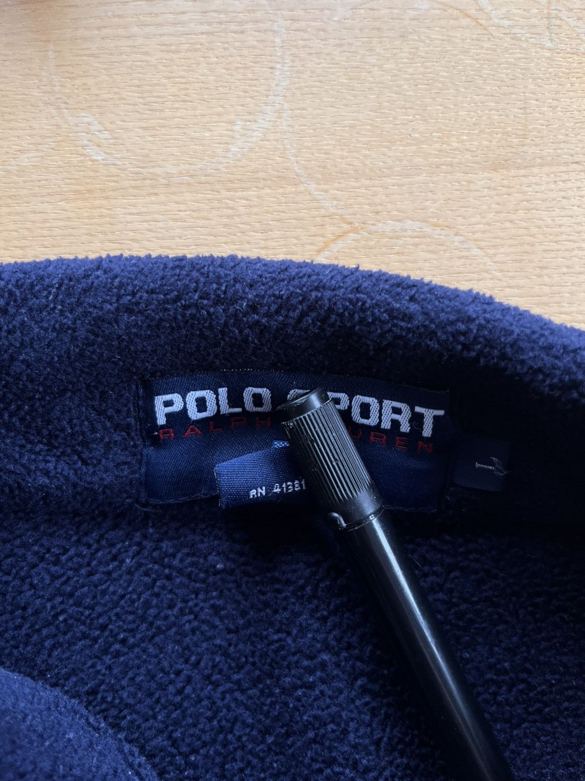 Polo Ralph Lauren Ralph Lauren - 90s Polo Sport USA Fleece Shirt Size US L / EU 52-54 / 3 - 4 Thumbnail