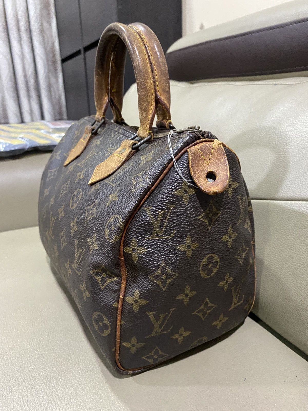 Louis Vuitton Authentic Vintage Louis Vuitton Monogram Speedy 30 Size ONE SIZE - 10 Thumbnail