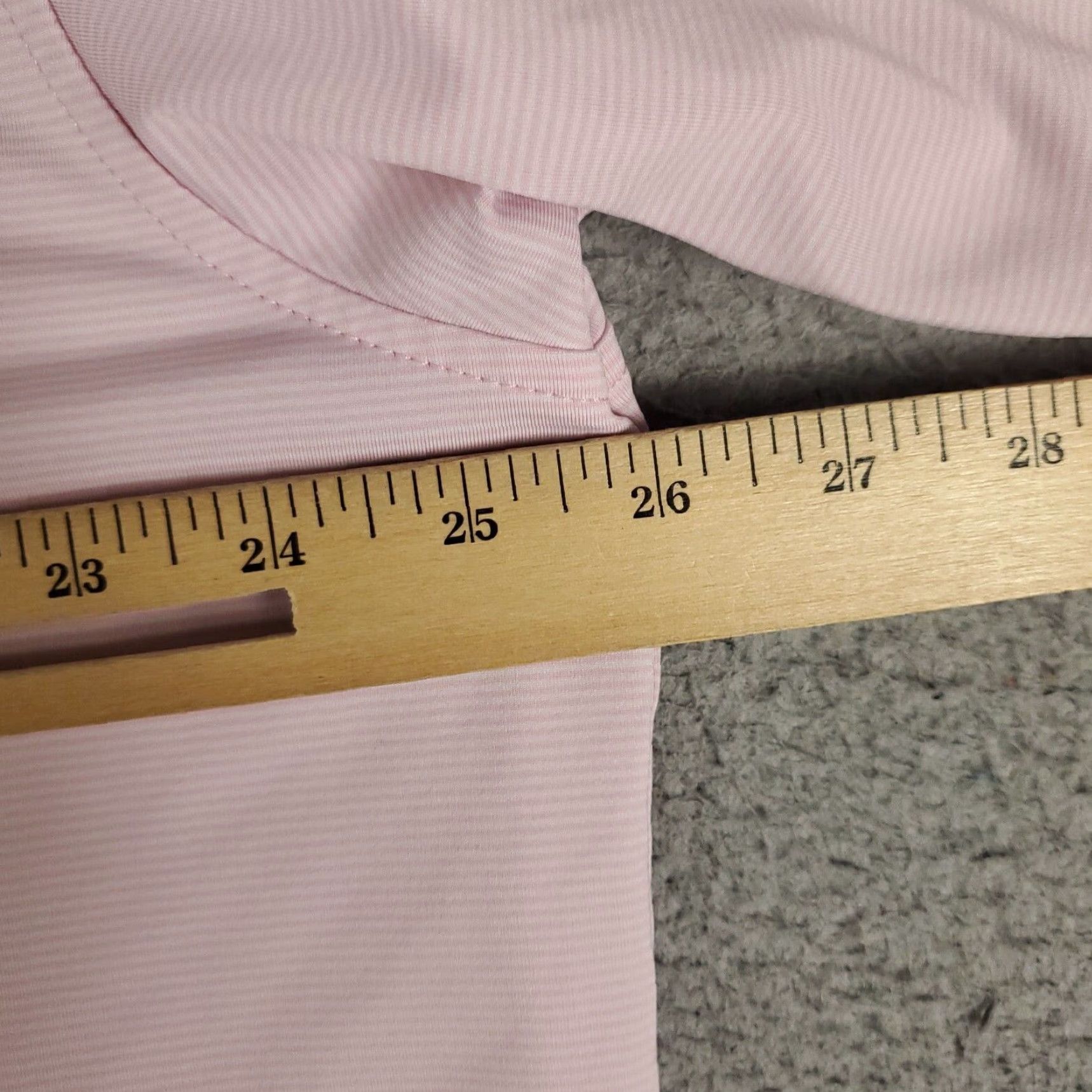 Peter Millar Peter Millar Polo Shirt Mens XL Pink Striped Summer Comfort Golf Short Sleeve Shirt Size US XL / EU 56 / 4 - 7 Thumbnail