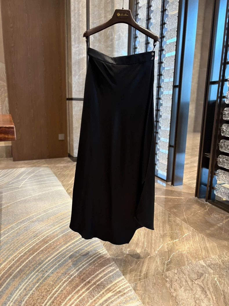 Loro Piana LORO PIANA Multilayered silk half dress Size 26" / US 2 / IT 38 - 9 Thumbnail