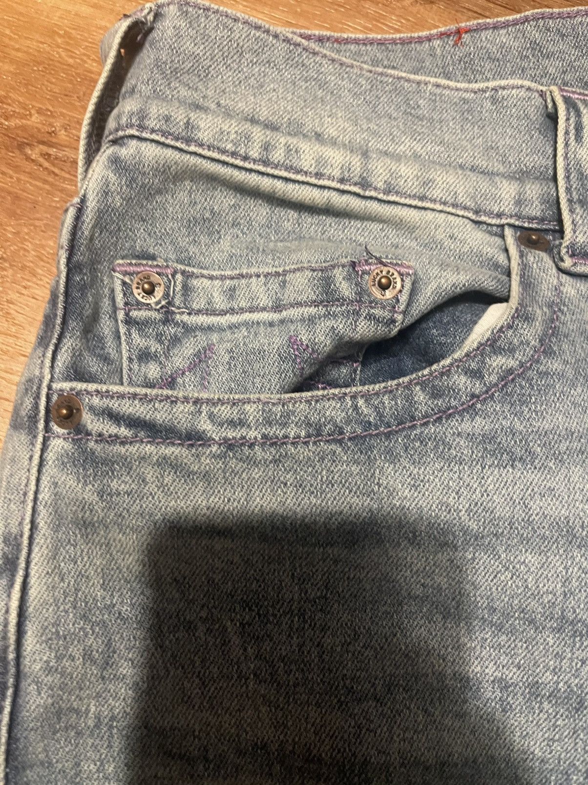 True Religion True Religion Relaxed Straight Jeans Size US 31 - 7 Thumbnail