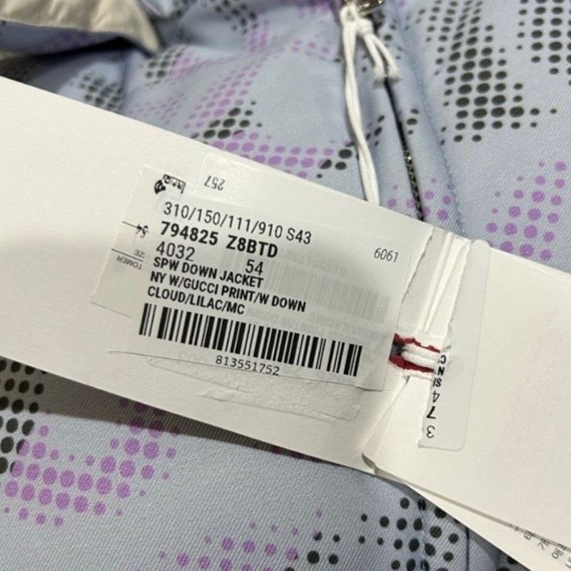 Gucci Gucci printed technical Poplin puffer jacket size 54/XXL Size US XXL / EU 58 / 5 - 6 Thumbnail