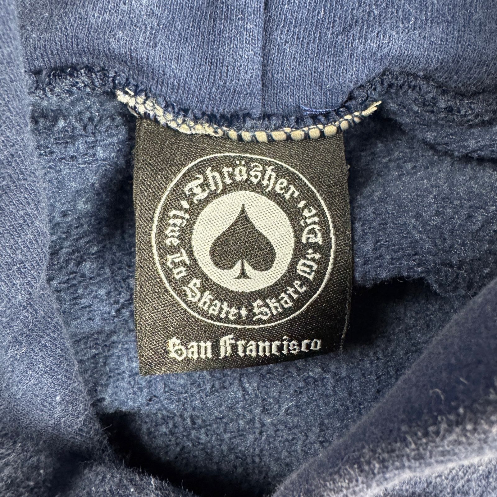 Thrasher Thrasher Flame Logo Hoodie Men’s S Navy Blue Y2K Pullover Size US S / EU 44-46 / 1 - 6 Thumbnail