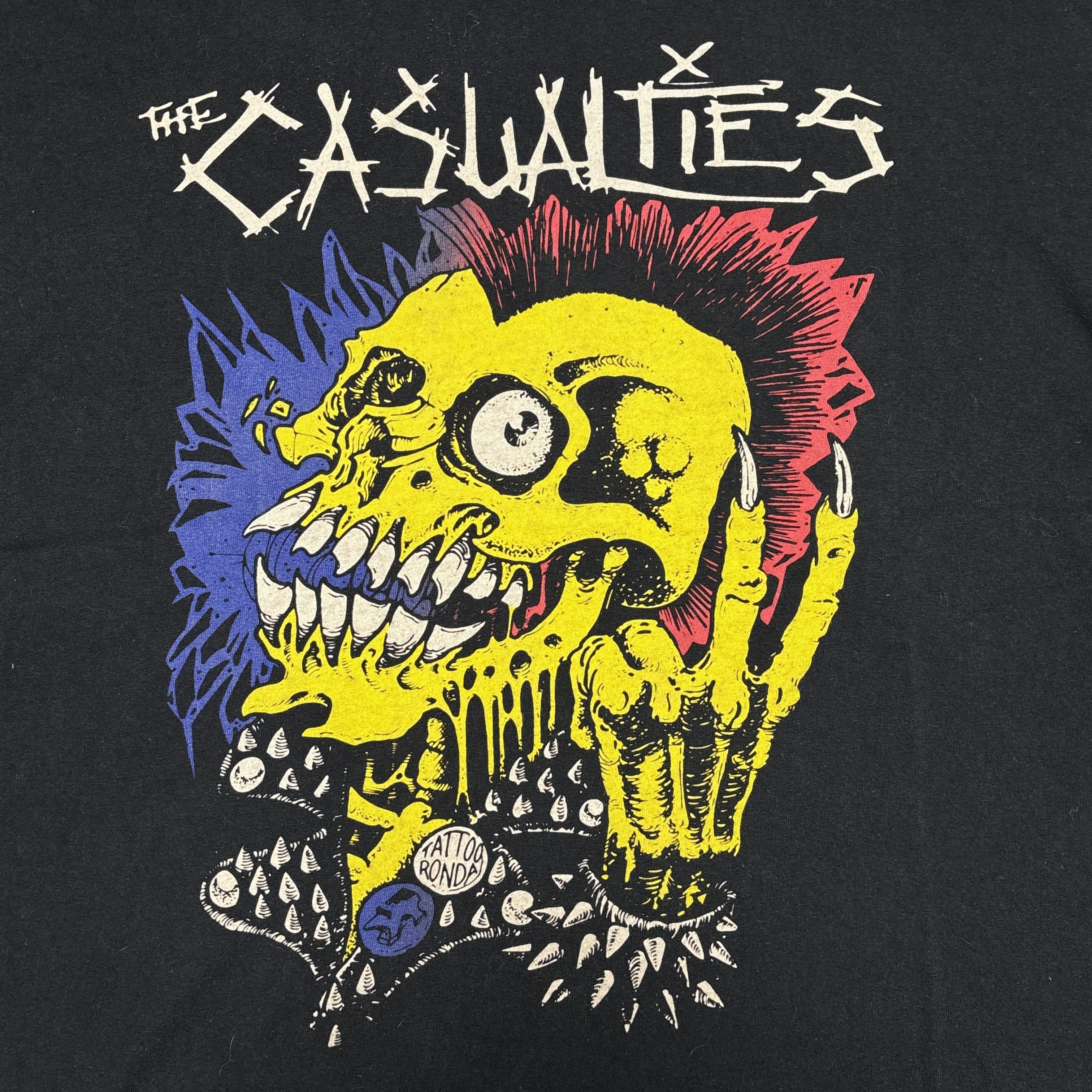 Band Tees The Casualties Shirt Tour Punk Rock Band Tee Exploited Size US L / EU 52-54 / 3 - 4 Thumbnail