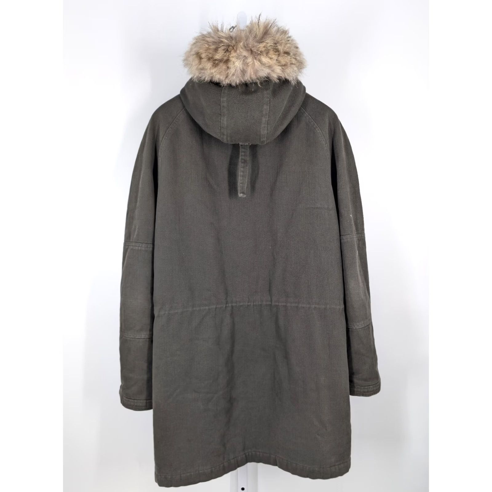Maison Margiela VINTAGE Maison Margiela N-3B Parka Jacket Mens Green Olive Wool? Wait - correct: Cotton Twill N-3B Parka Olive Green Jacket Mens Size US S / EU 44-46 / 1 - 6 Thumbnail