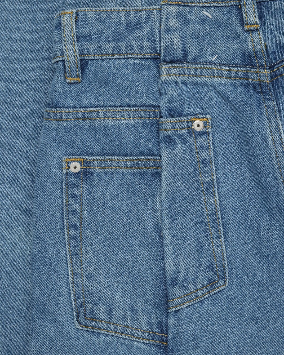 Maison Margiela Maison Margiela Wide Leg Panelled Denim Pants Size US 26 / EU 42 - 5 Thumbnail