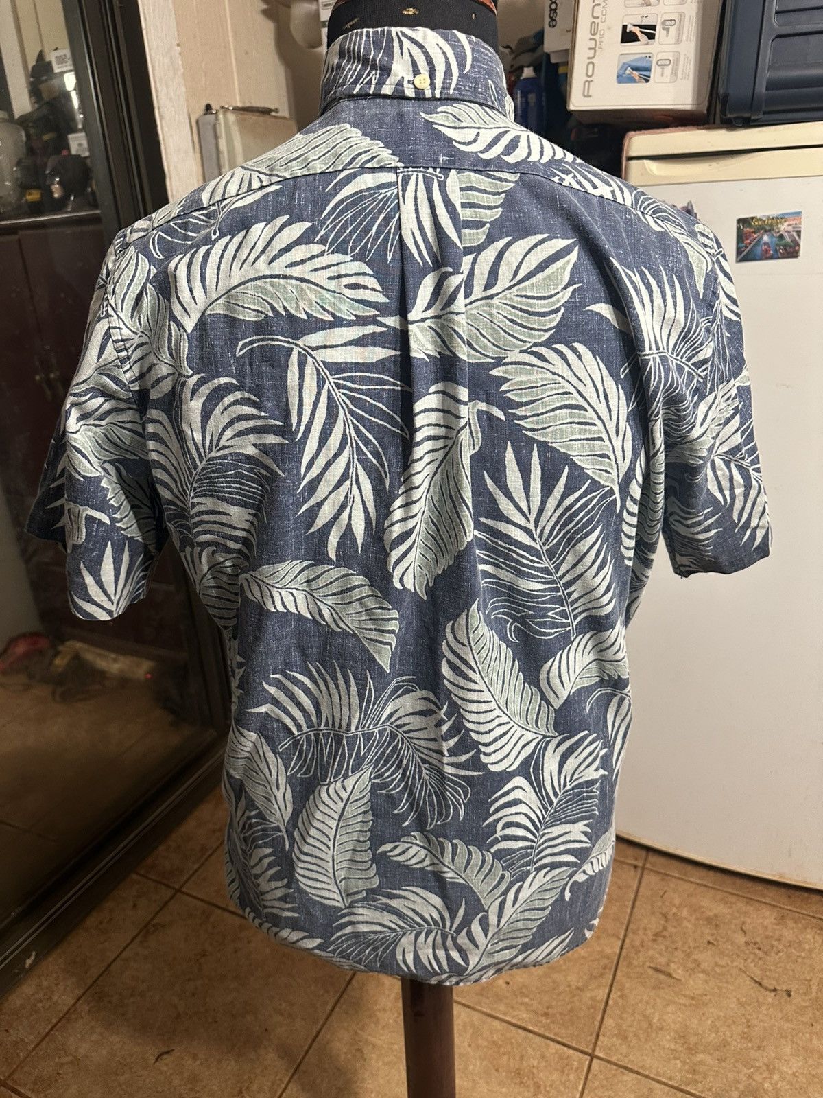 Reyn Spooner PreOwned Reyn Spooner Blue Hawaiian Print Men's S Size US S / EU 44-46 / 1 - 2 Thumbnail