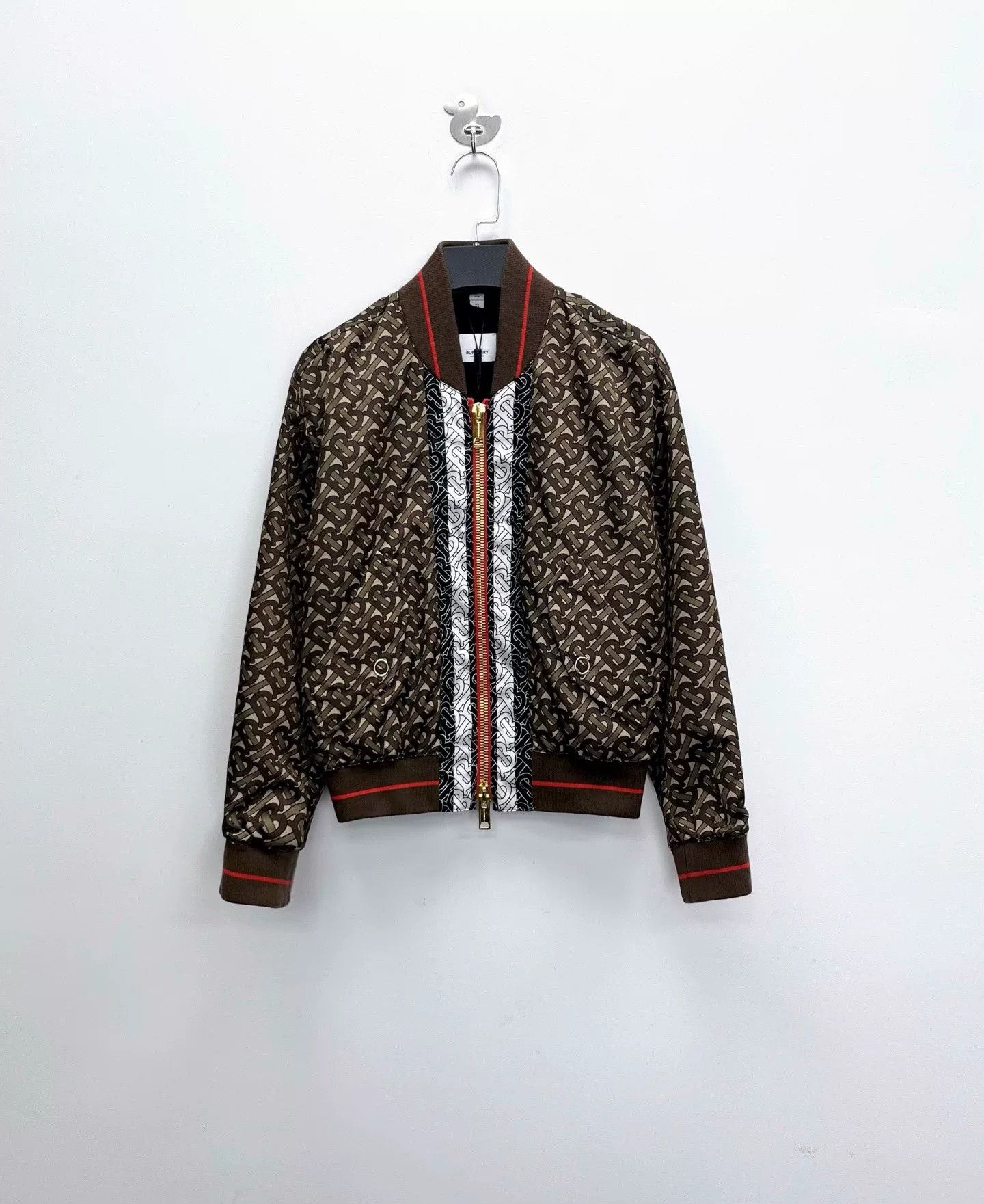 Burberry Burberry TB Monogram Striped Jacket Size US M / EU 48-50 / 2 - 1 Thumbnail