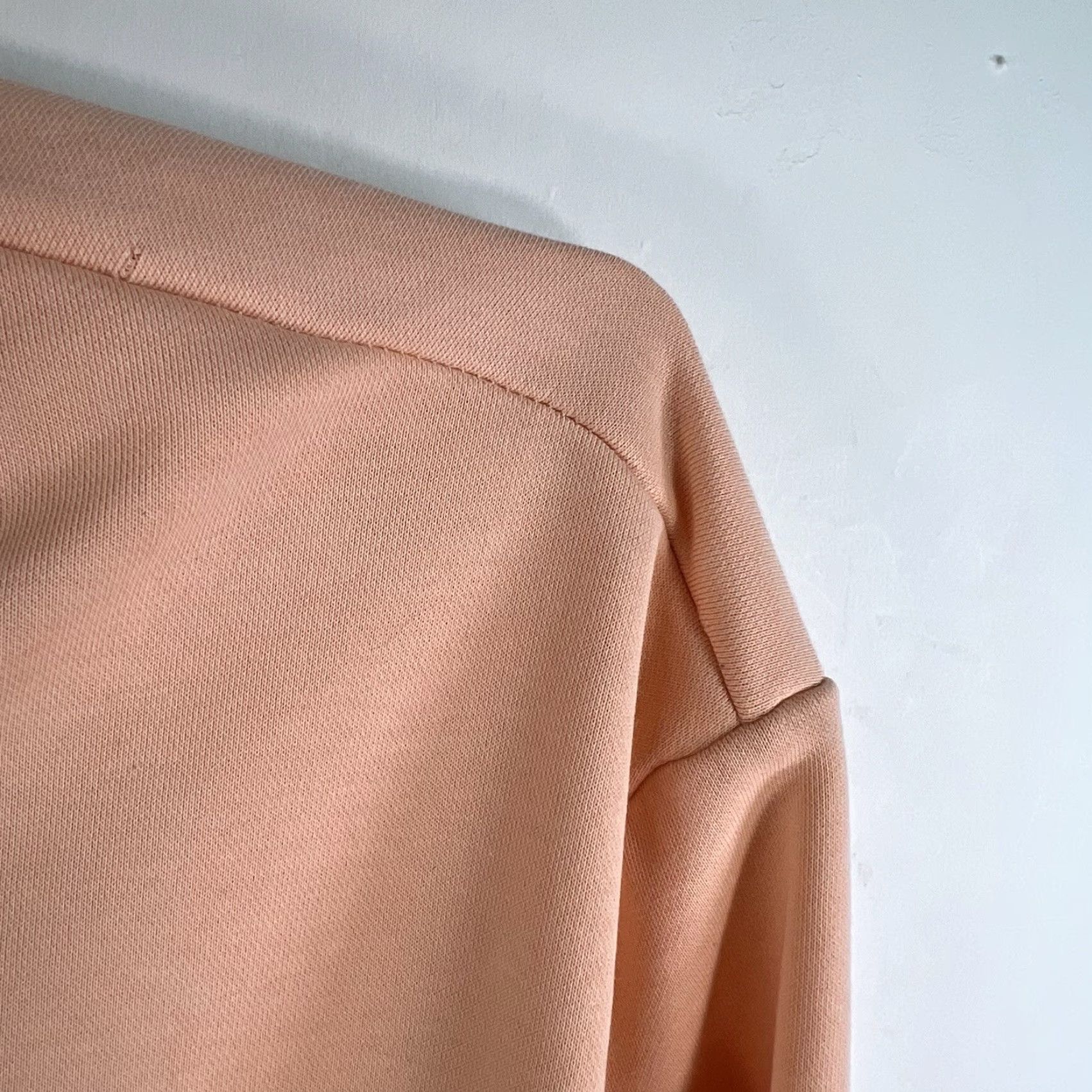 Agora Agora Hooded Sweatshirt Size L Peach Womens Size L / US 10 / IT 46 - 3 Thumbnail
