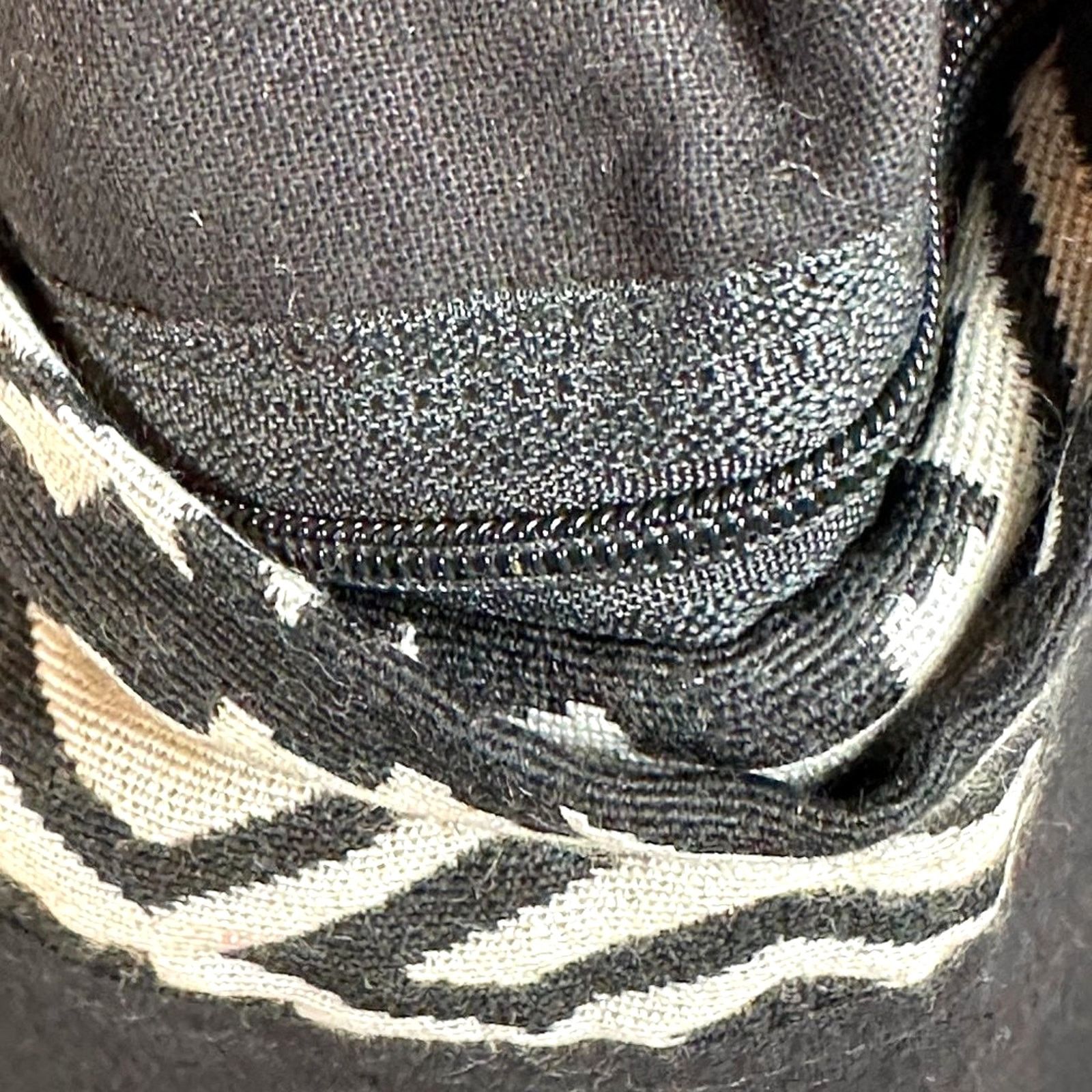 Other Wer bist du? Harem Pants Patterned Cuffs Black OS Size 29" - 14 Thumbnail