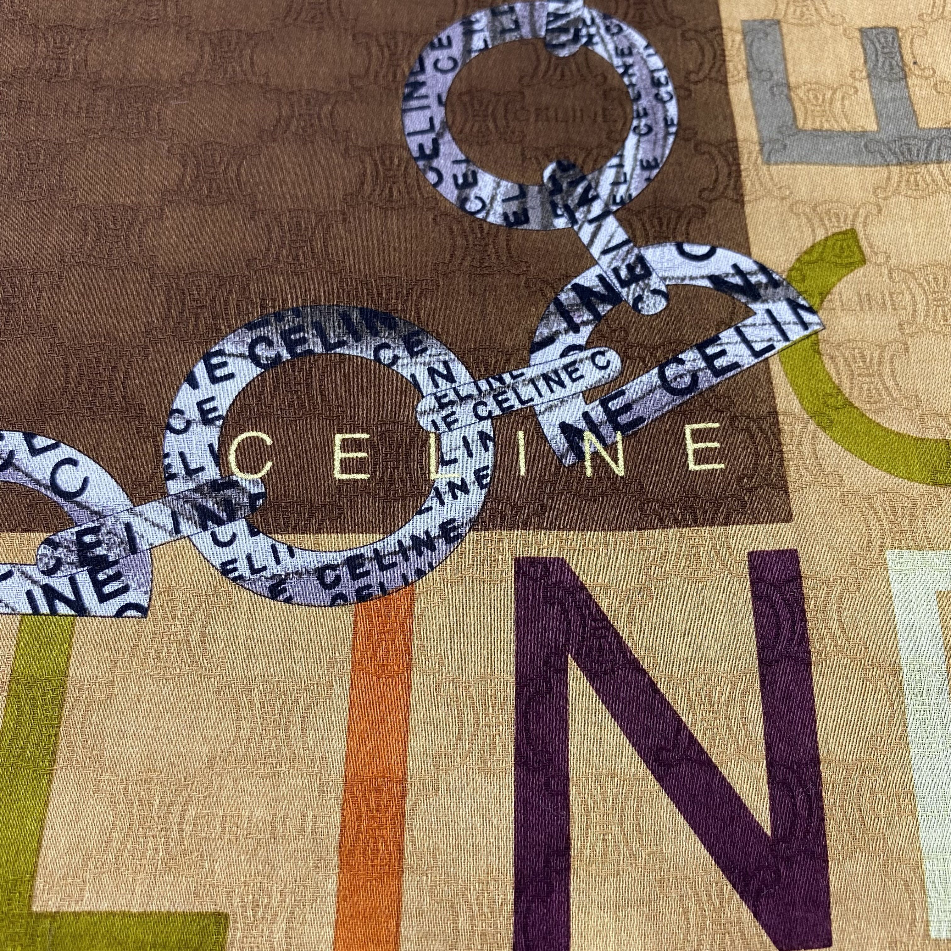 Celine Celine Handkerchief Neckerchief Bandana-B2033 Size ONE SIZE - 7 Thumbnail