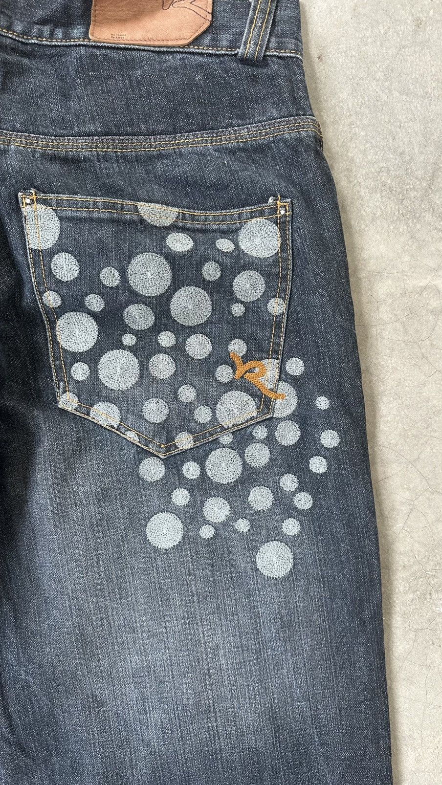 Rocawear VINTAGE ROCAWEAR DOTS POCKET JEANS Size US 33 - 13 Thumbnail