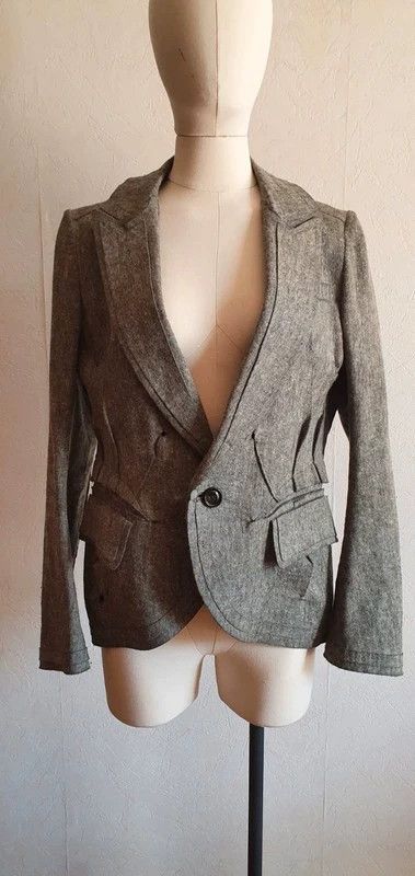 Undercover UNDERCOVER size 3 05 AW ARTS & CRAFT S Deconstructed blaze Size 36R - 1 Thumbnail