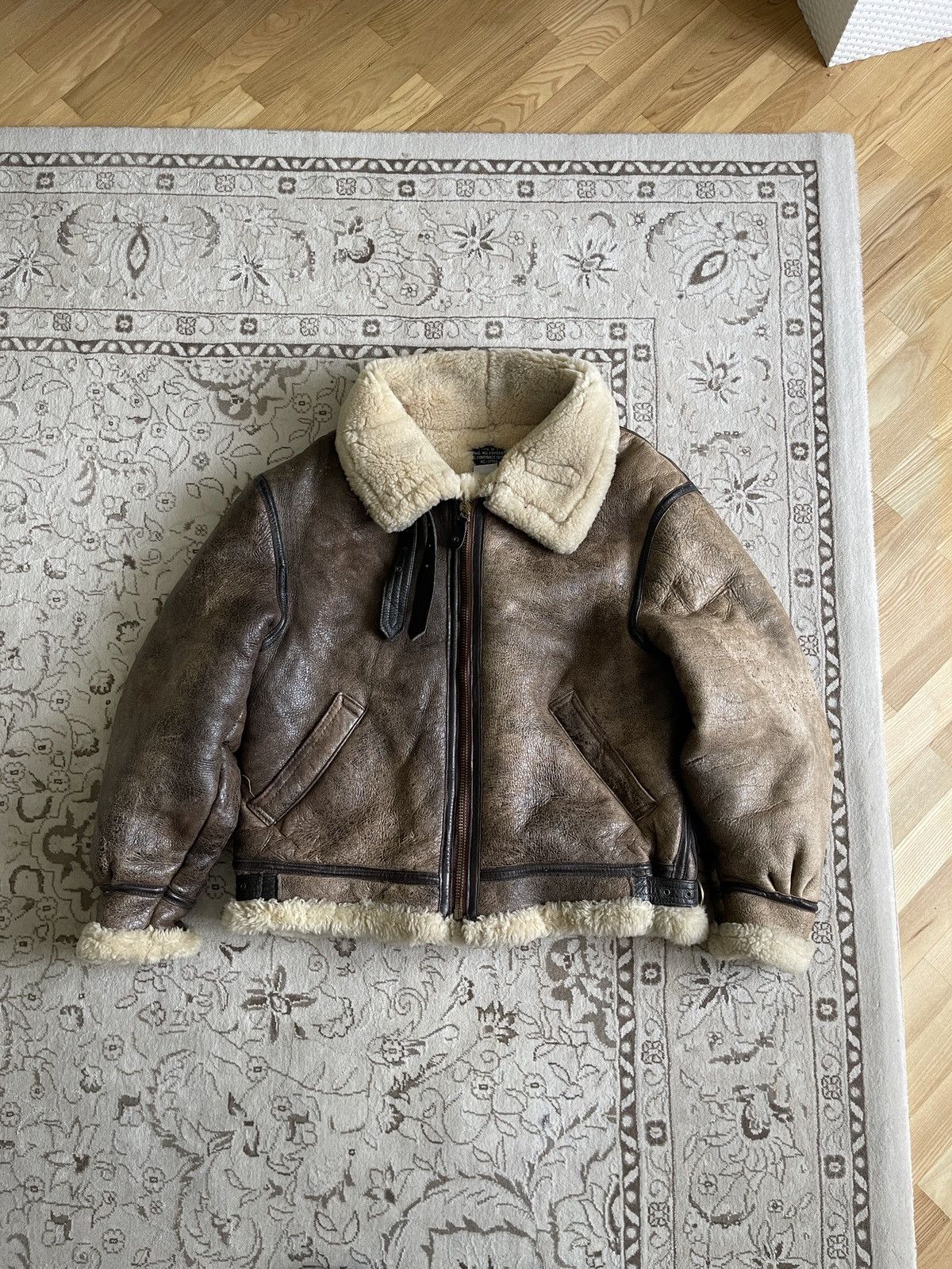 Vintage ❗️Last Drop❗️ Avirex Type B-3 Leather Sheepskin Flight