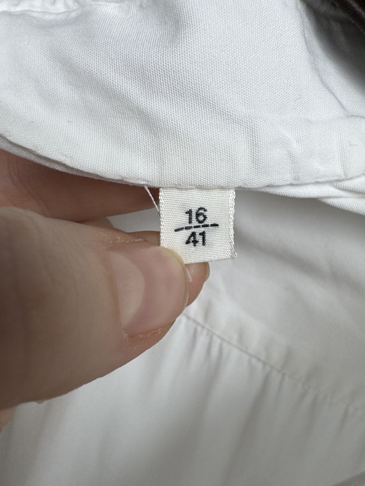 Salvatore Piccolo Salvatore Piccolo Napoli white cotton long sleeve shirt 16 Size US L / EU 52-54 / 3 - 10 Thumbnail