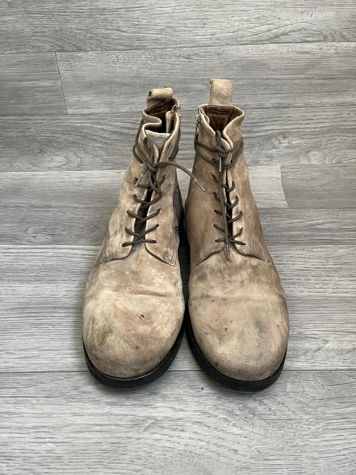 A.S.98 A.S. 98 avant garde style brown grunge boots Size US 11 / EU 44 - 2 Thumbnail