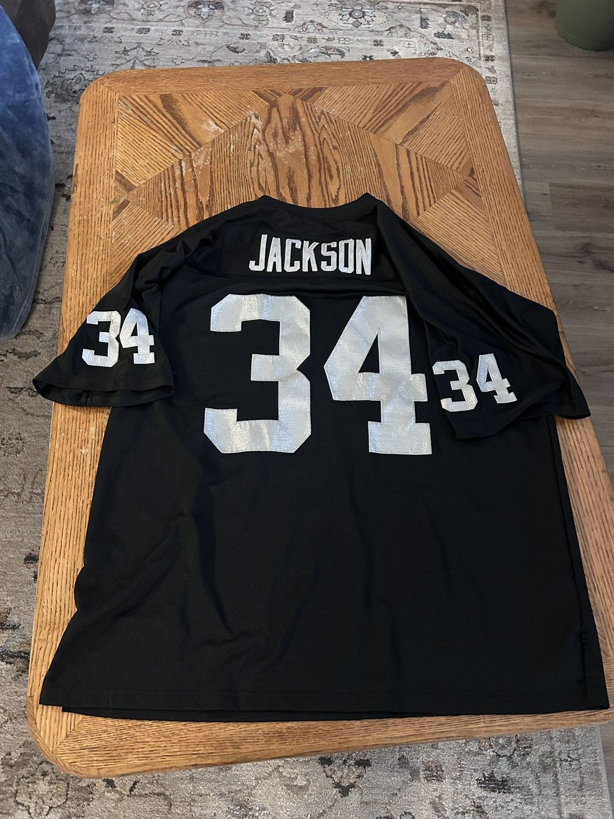 Mitchell & Ness 3XB Bo Jackson Las Vegas Raiders Mitchell & Ness Jersey Size US XXL / EU 58 / 5 - 4 Thumbnail