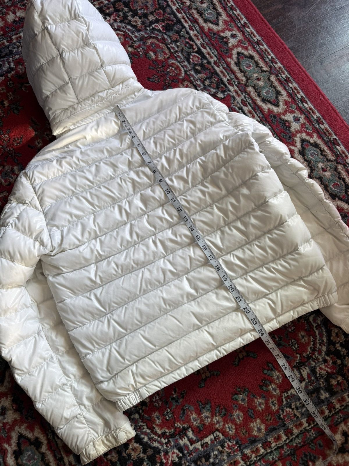 Moncler Galion down puffer jacket white size 3 Size US M / EU 48-50 / 2 - 11 Thumbnail